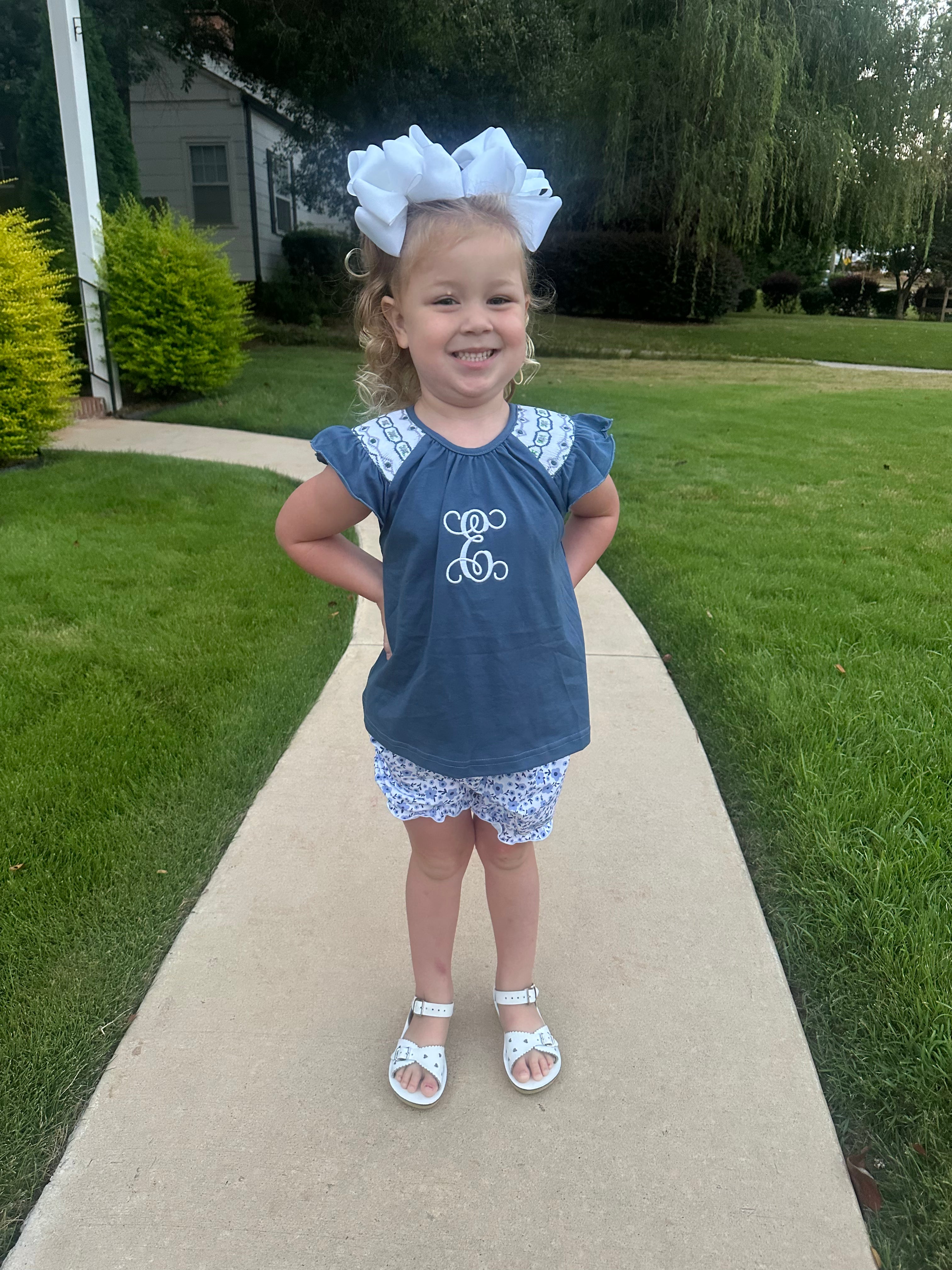 Autumn Blues Short Set