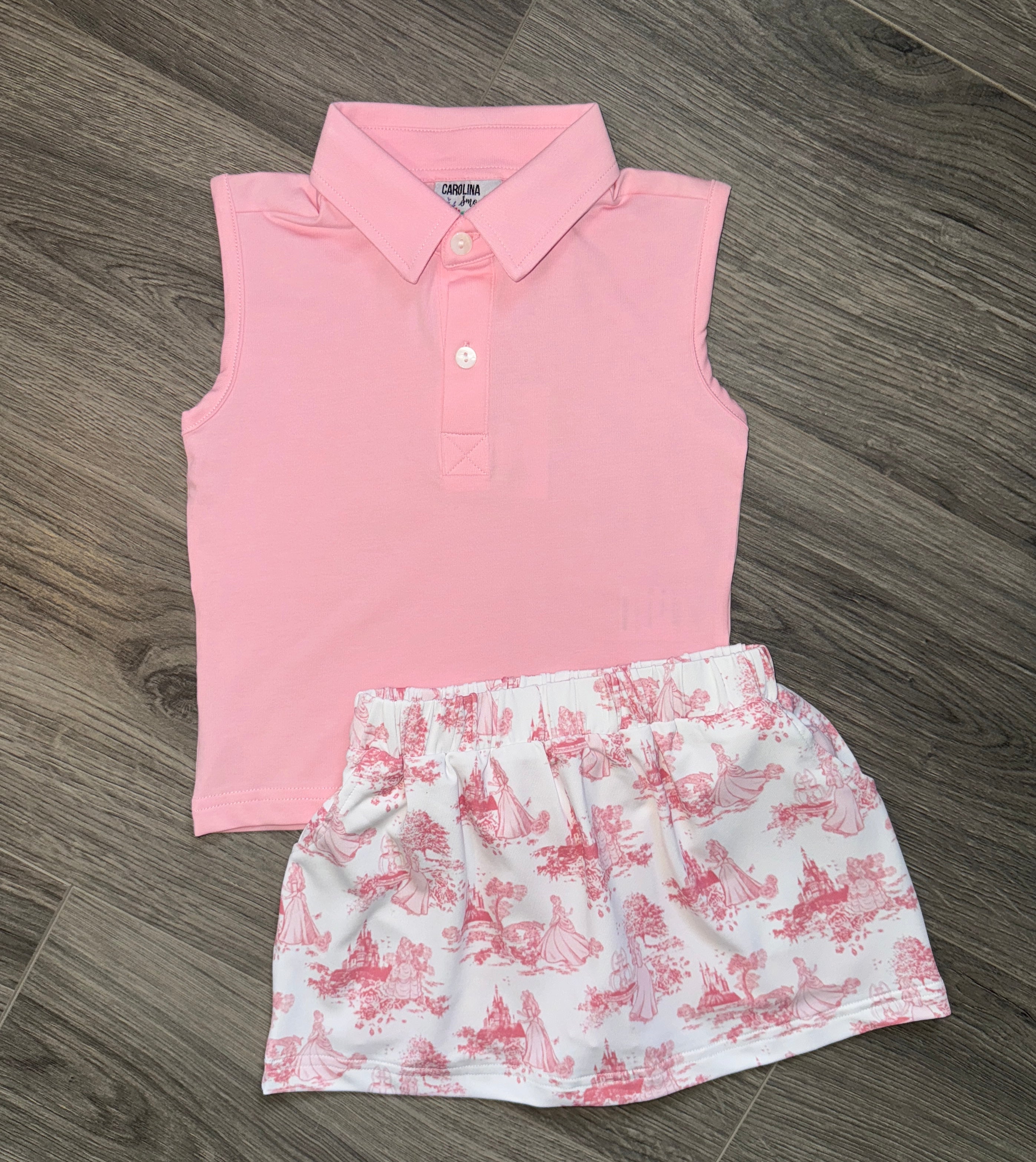 Princess Toile Skort Set