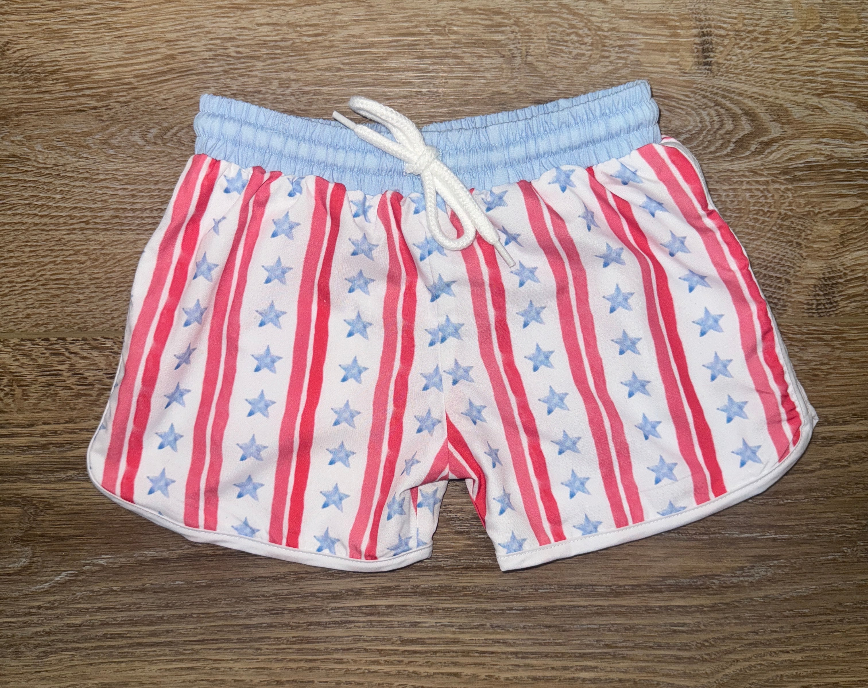 Stars & Stripes Shorty Trunks