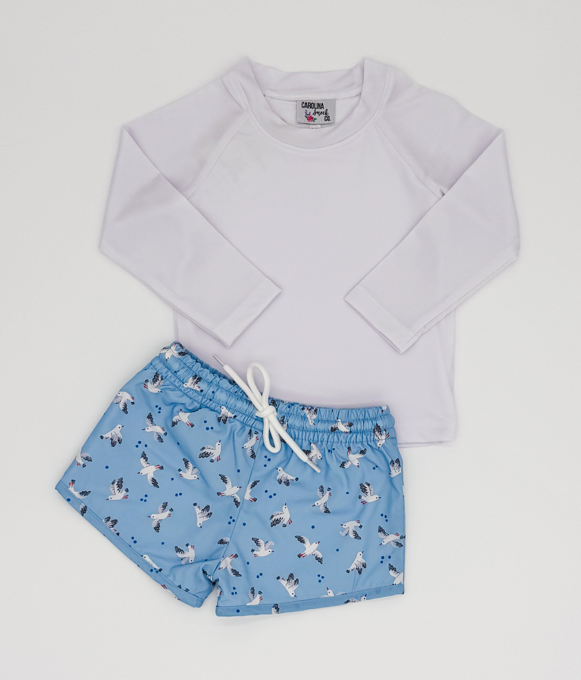 Birds of a Feather Swim Trunk Set