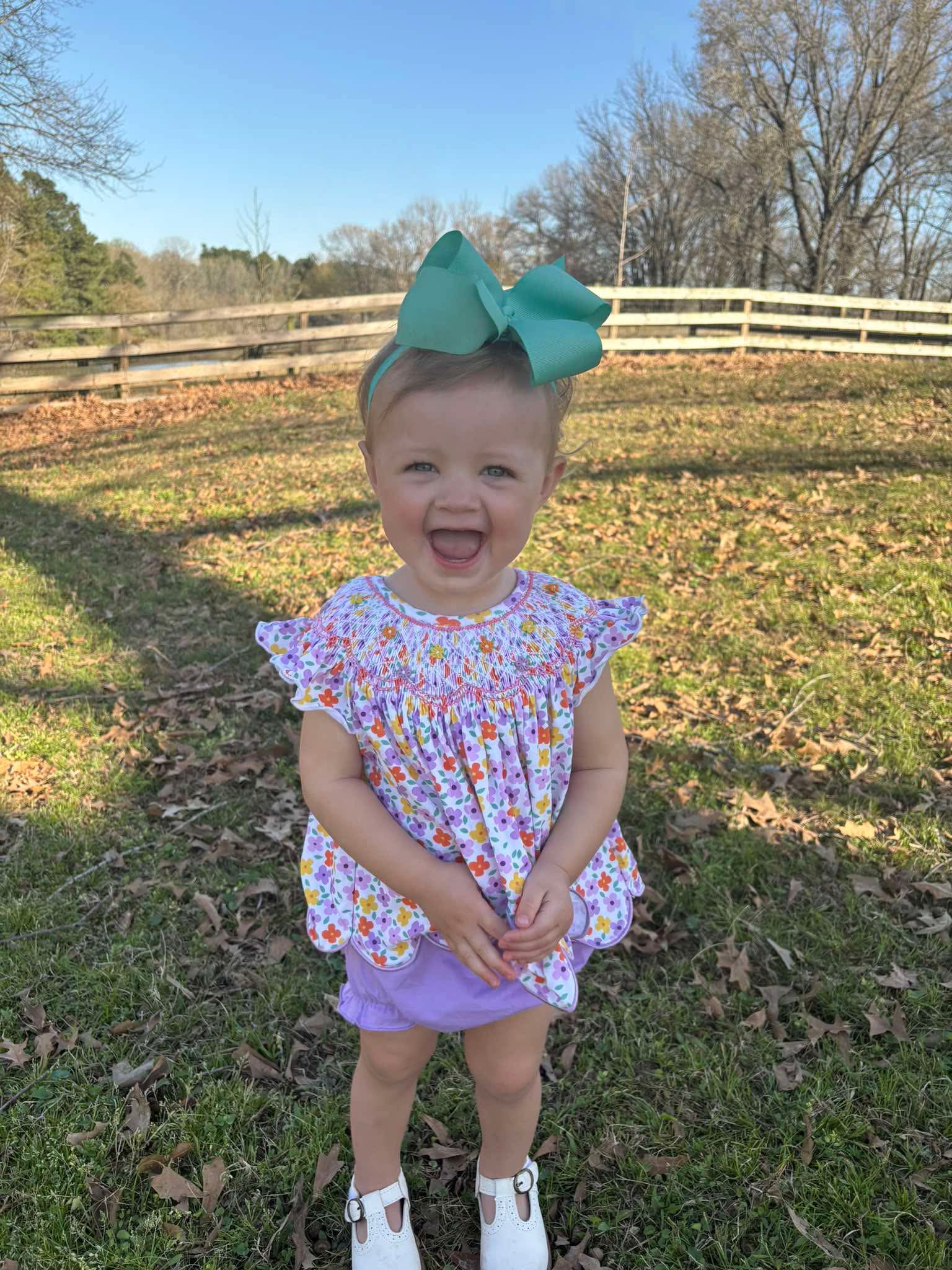 Lavender Fields Bloomer Set