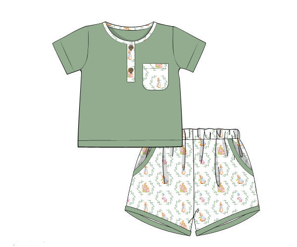 Peter Rabbit Knit Short Set