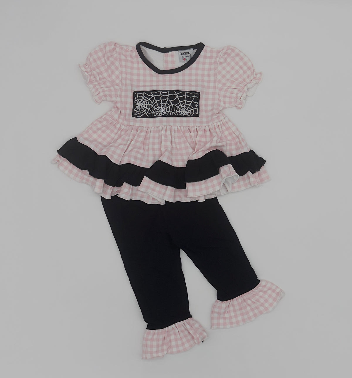 Smocked Spider Webs Legging Set