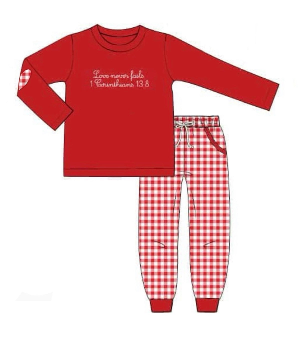 PO94 Love Never Fails Jogger Set