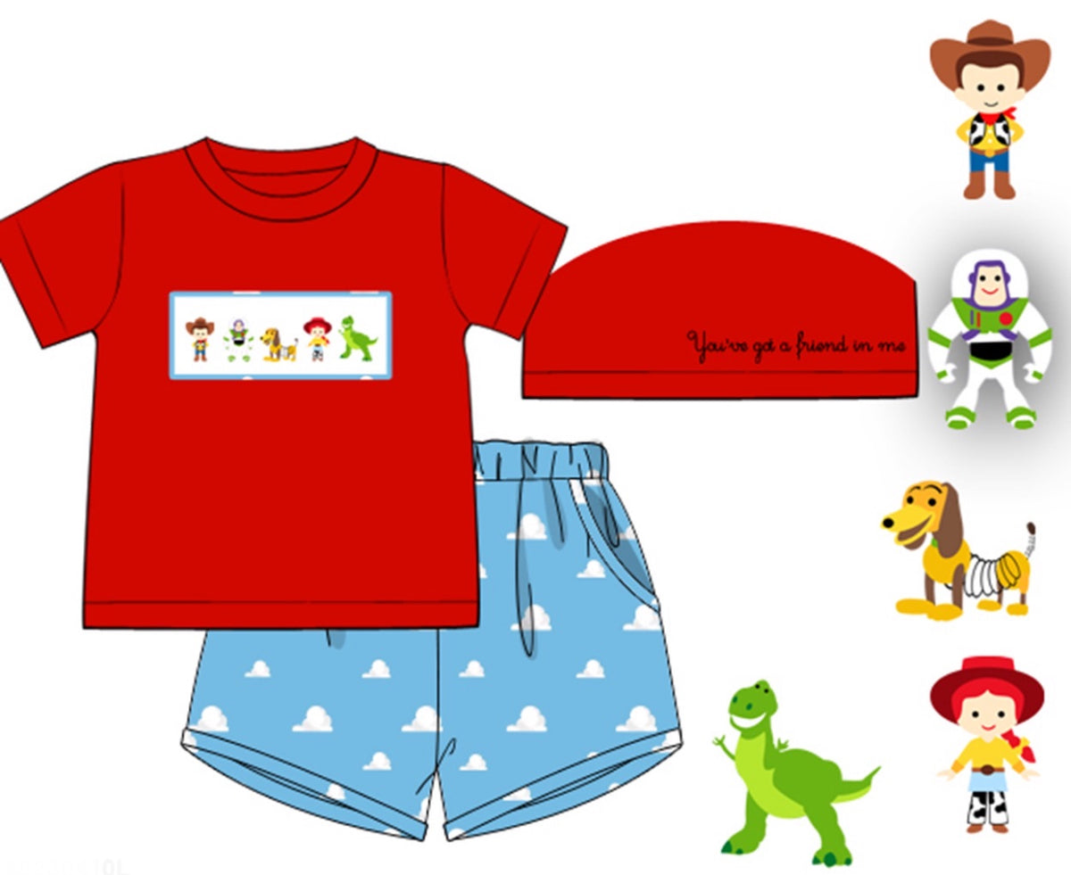 PO96 You’ve Got a Friend in Me Short Set