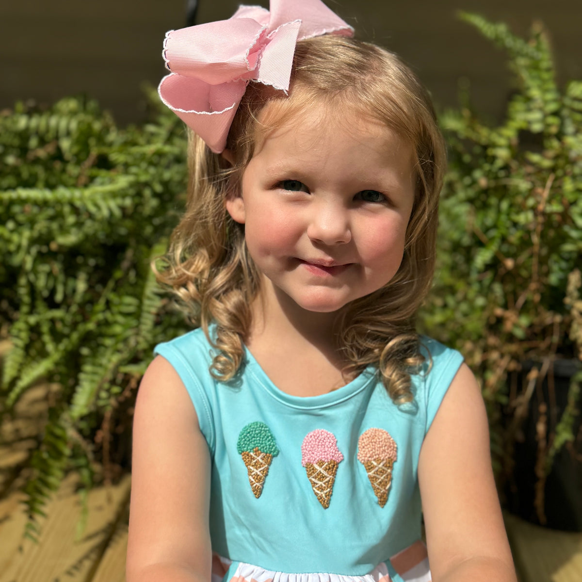 French Knot Ice Cream Dress 4t