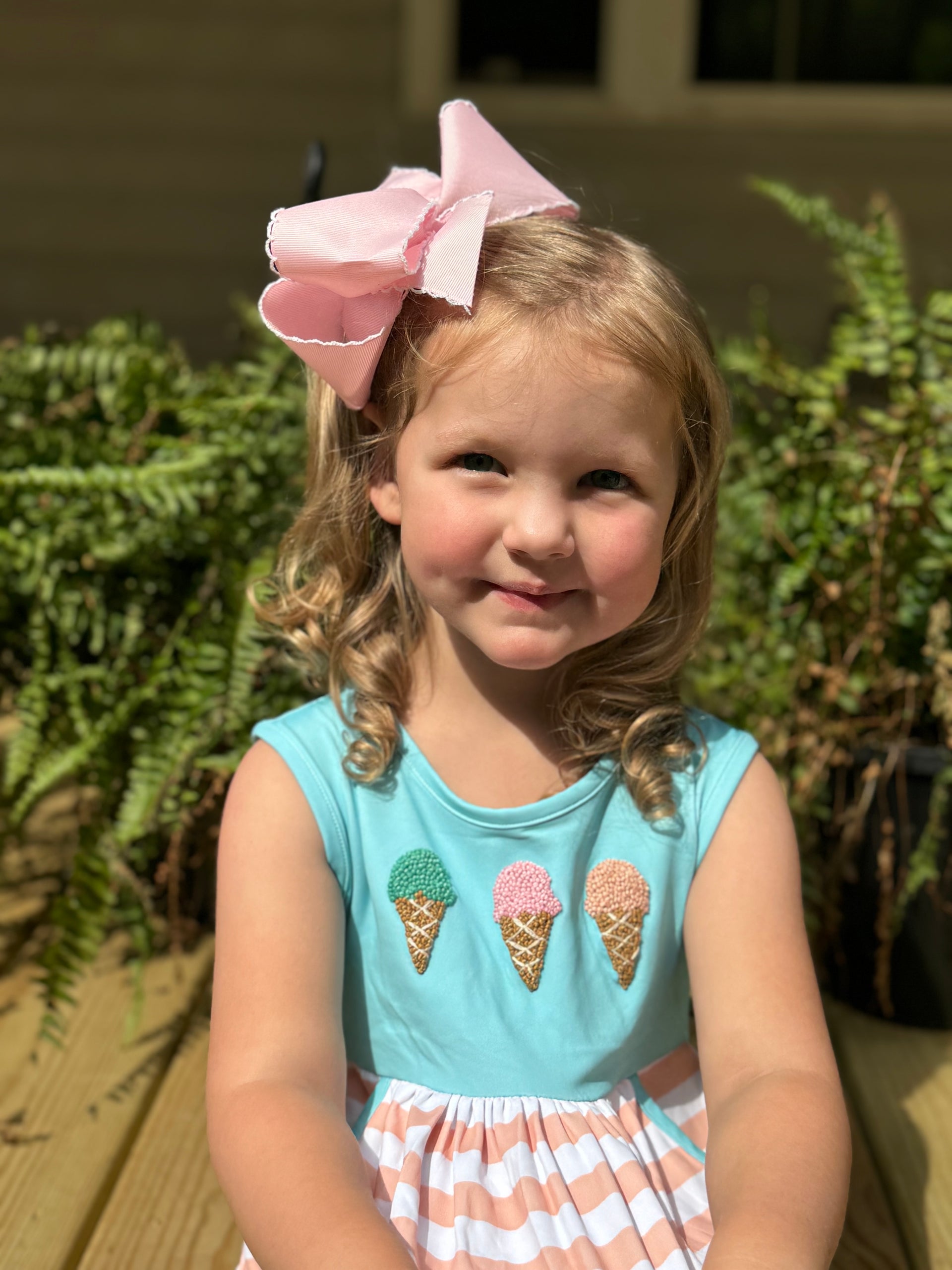 French Knot Ice Cream Dress 4T
