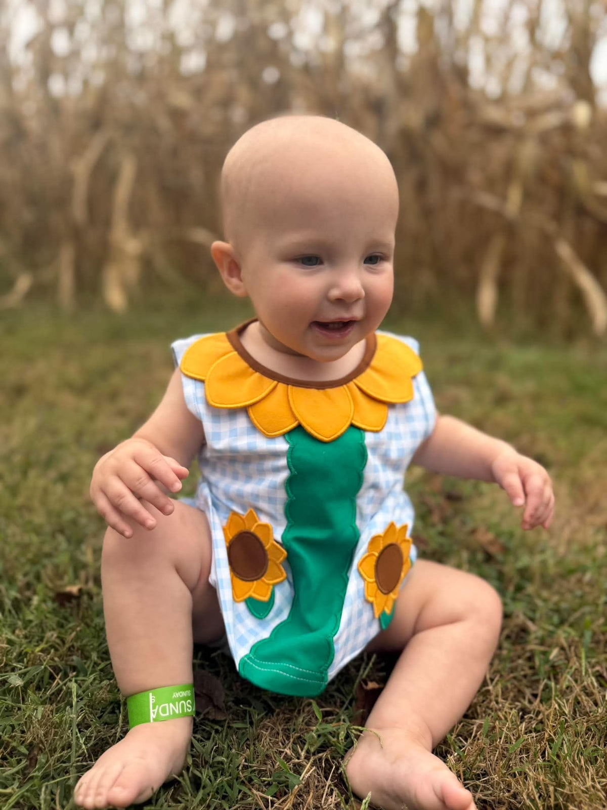 Sunflower Bloomer Set