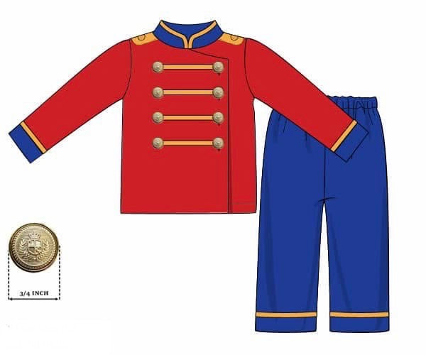 PO92 Holiday Dress Up - Boy Nutcracker