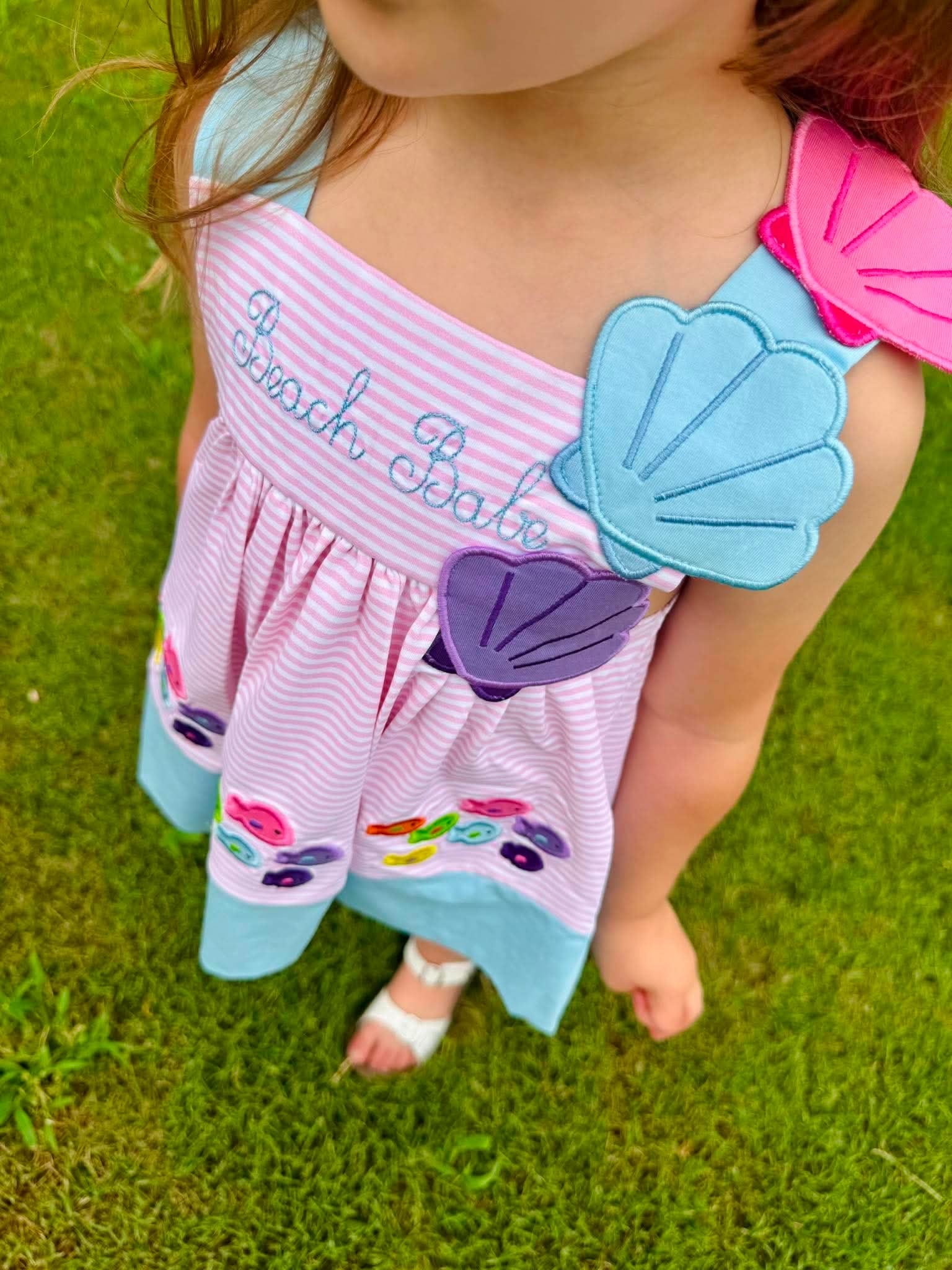 Under the Sea Girl Short Set (no wording)