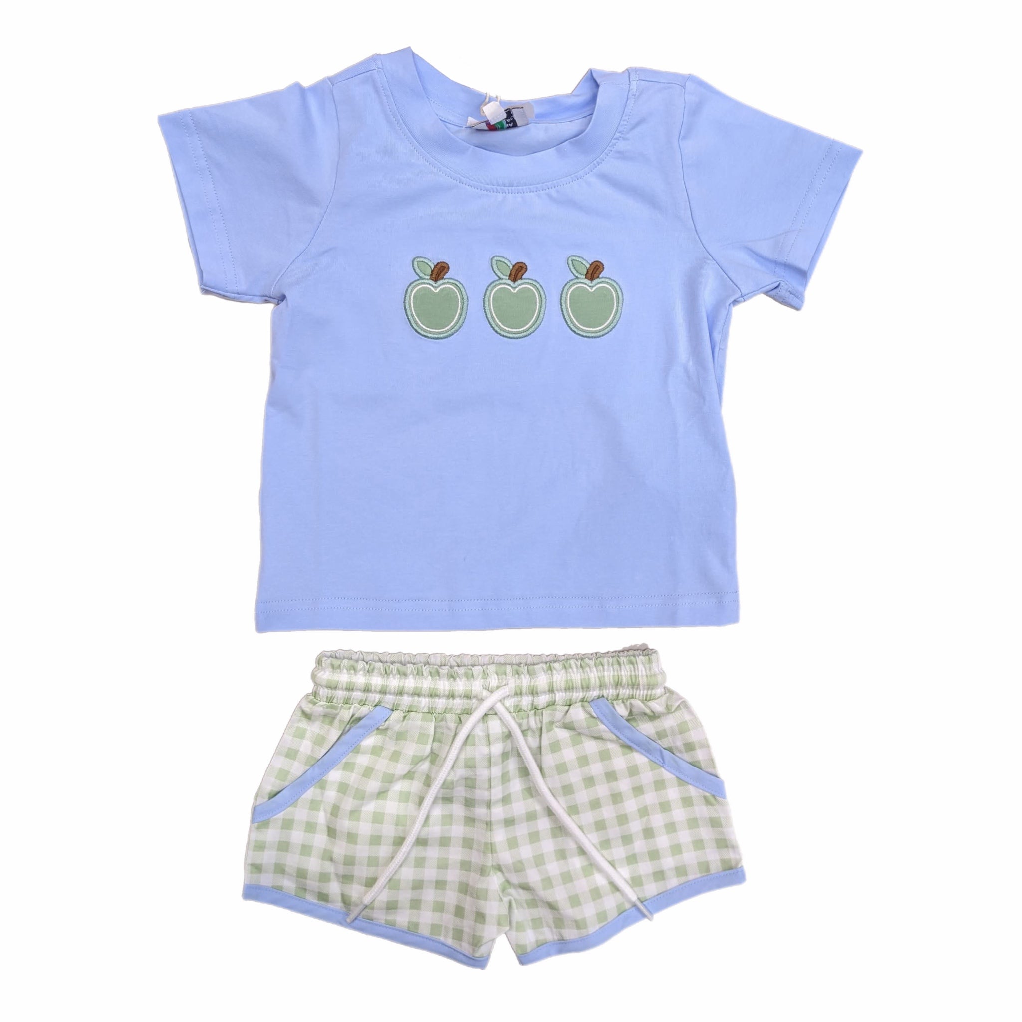 Pastel Apples Short Set
