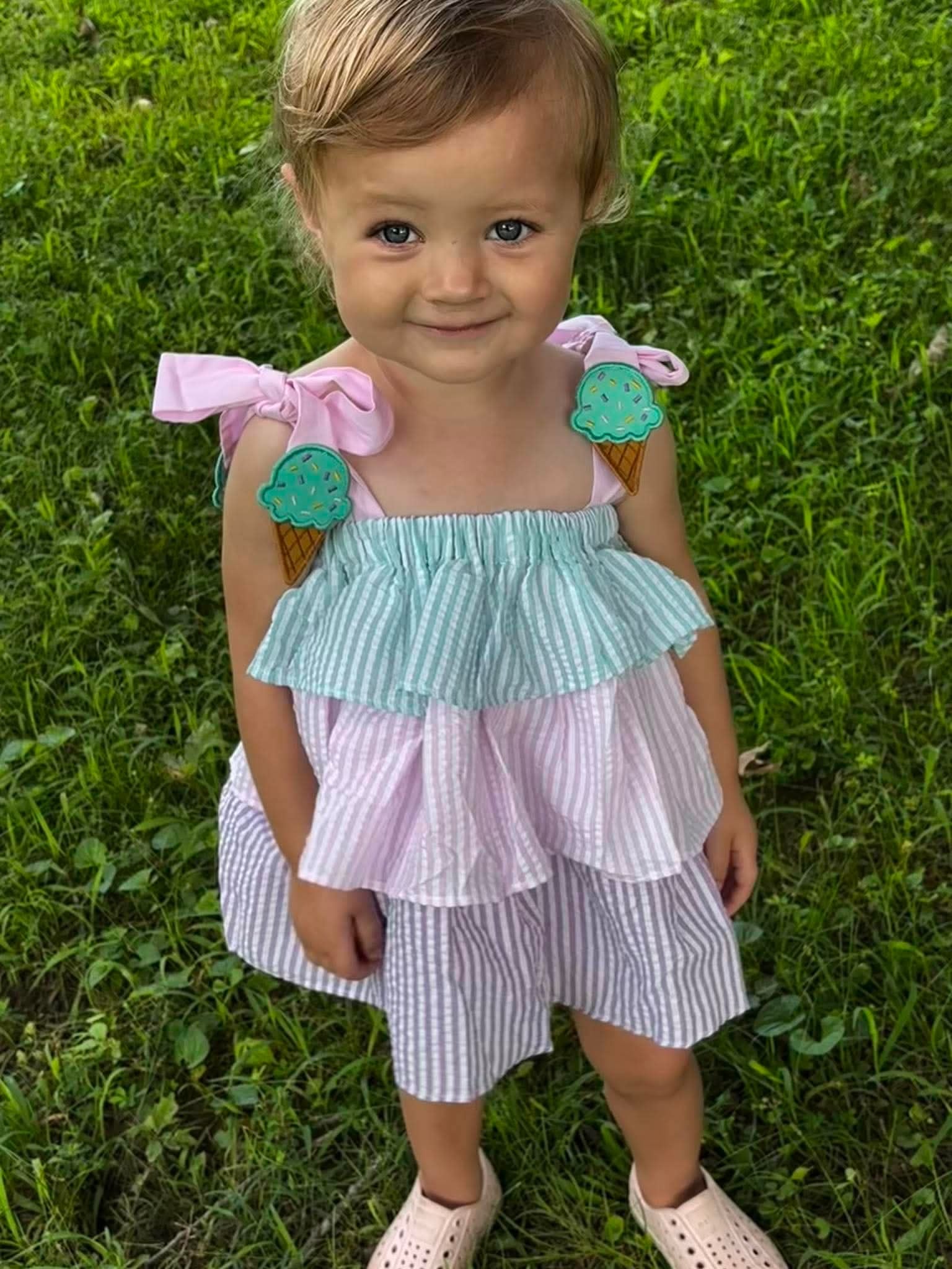 I Scream for Ice Cream Bloomer Set