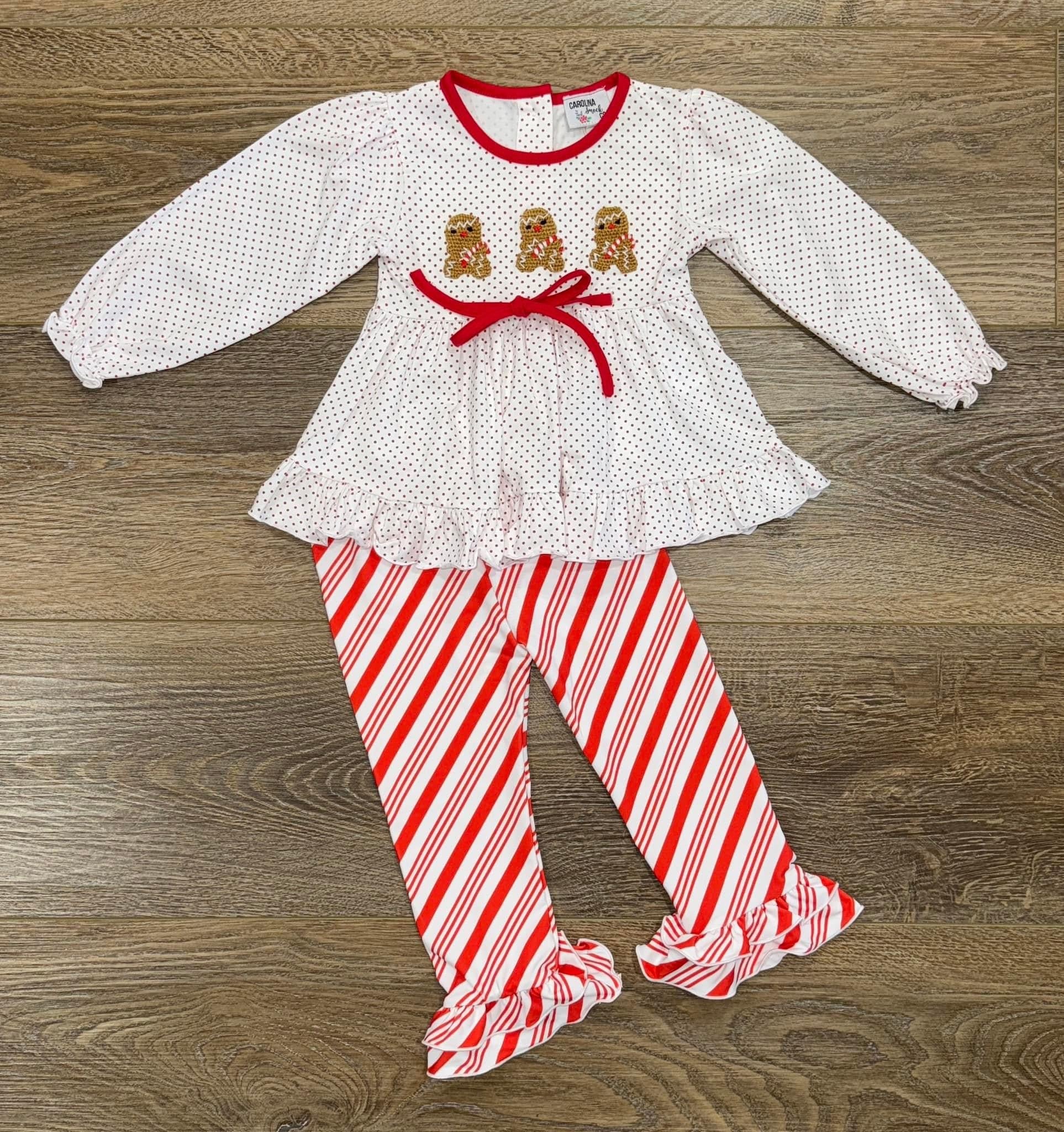 Crochet Gingerbread Legging Set