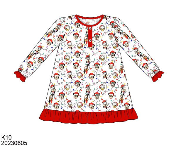 Merry Mouse Pajamas Gown