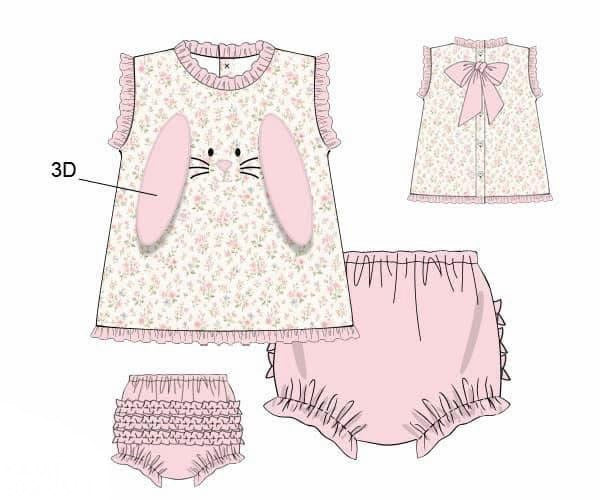 PO95 Mallards & Bunnies Bloomer Set