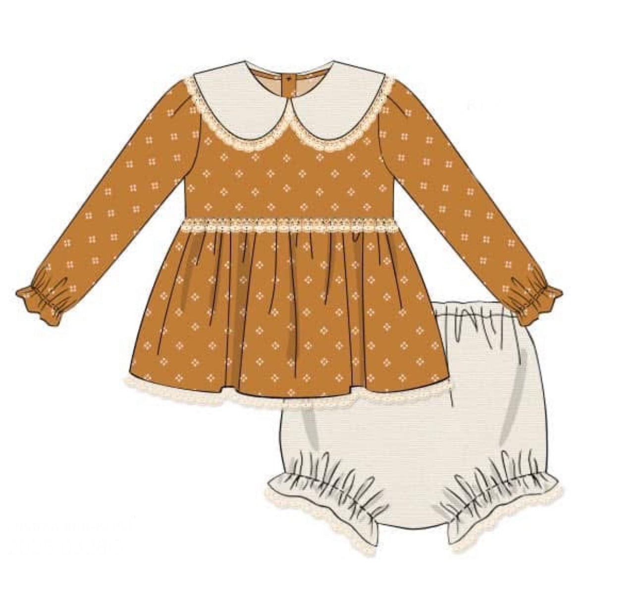 PO77 Autumn Sunset Bloomer Set