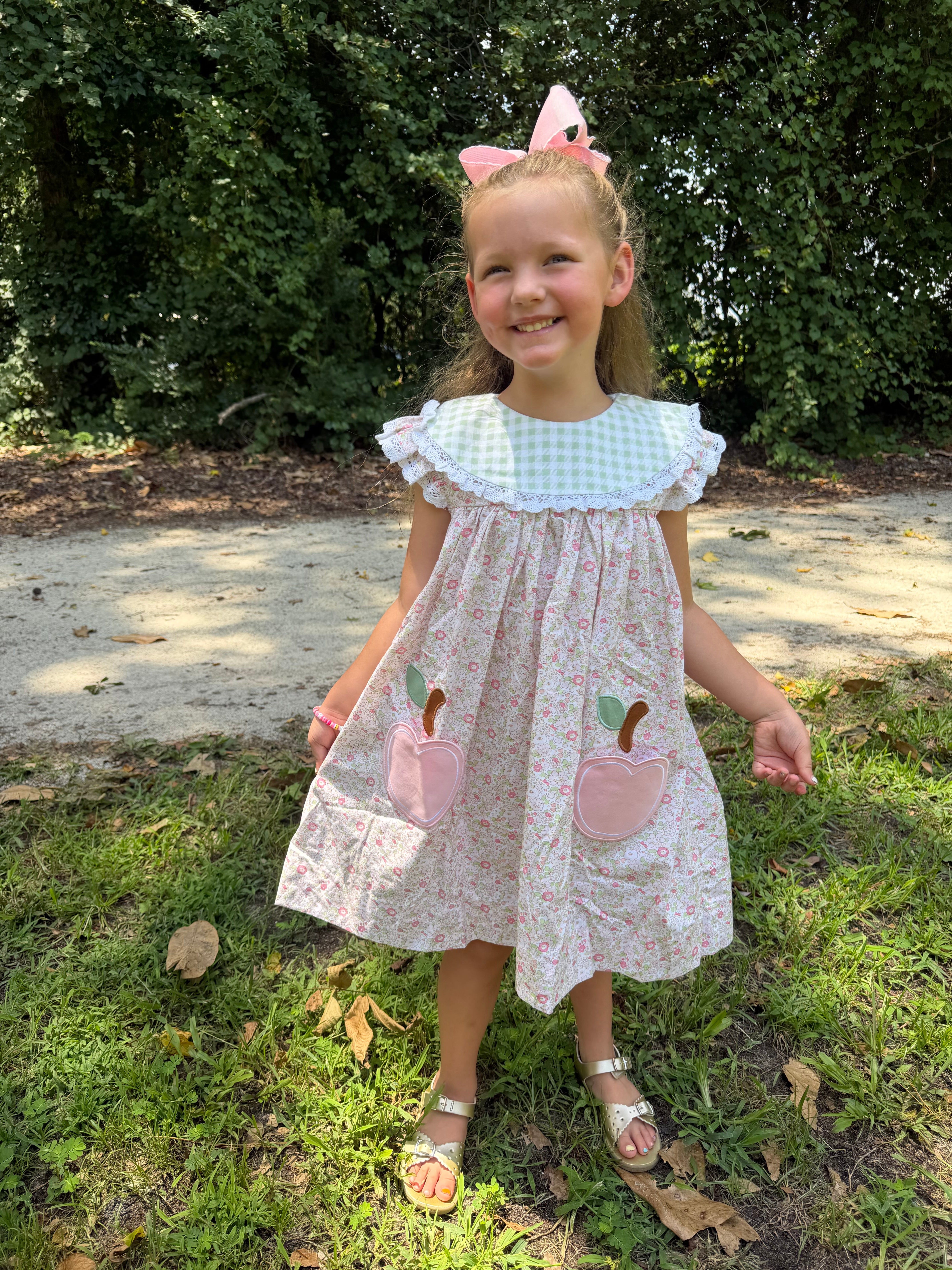 Pastel Apples Dress