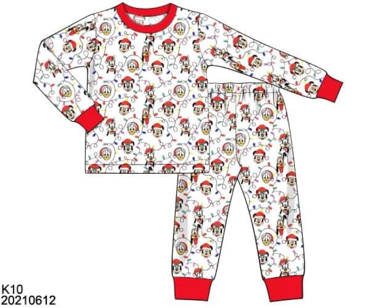Merry Mouse Pajamas Boy Set