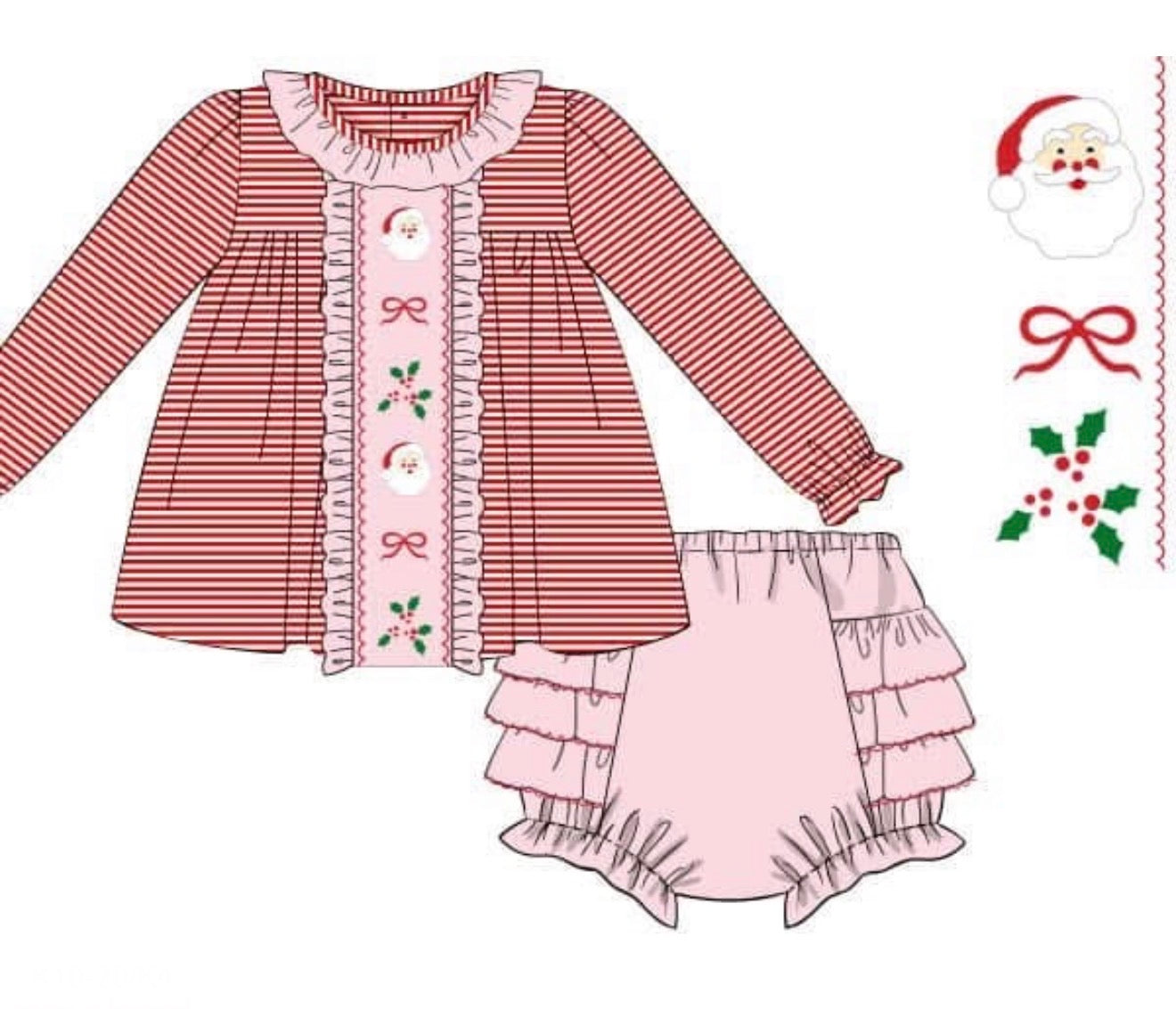 PO92 For the Girls - Sweetest Season Bloomer Set