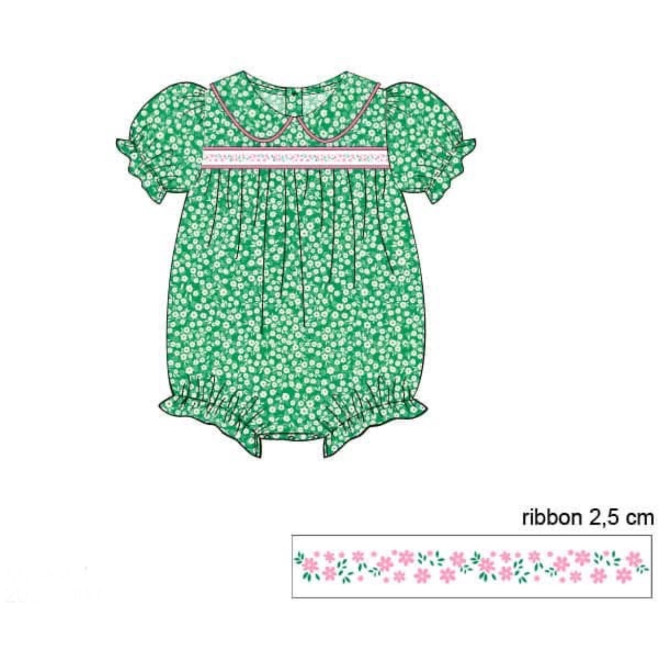 PO84 For the Girls - Green Ribbon Bubble