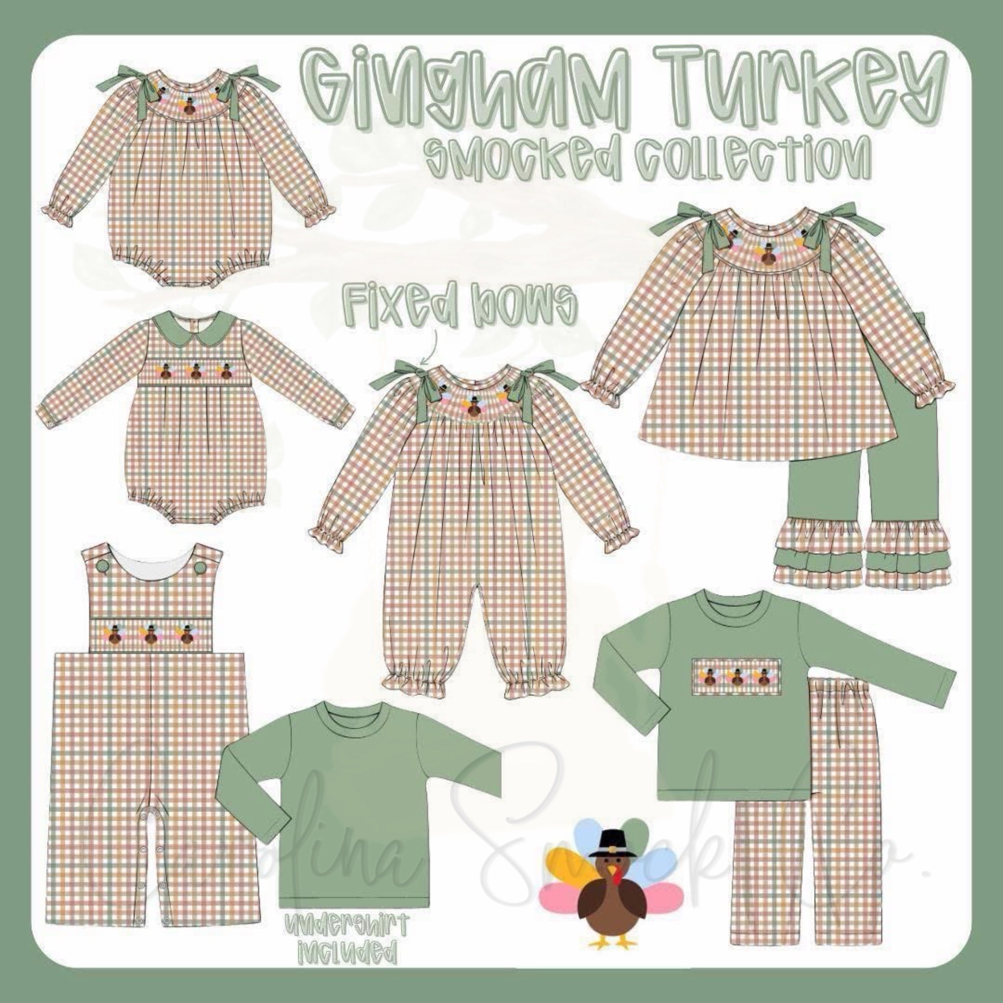 PO91.5 Gingham Turkey