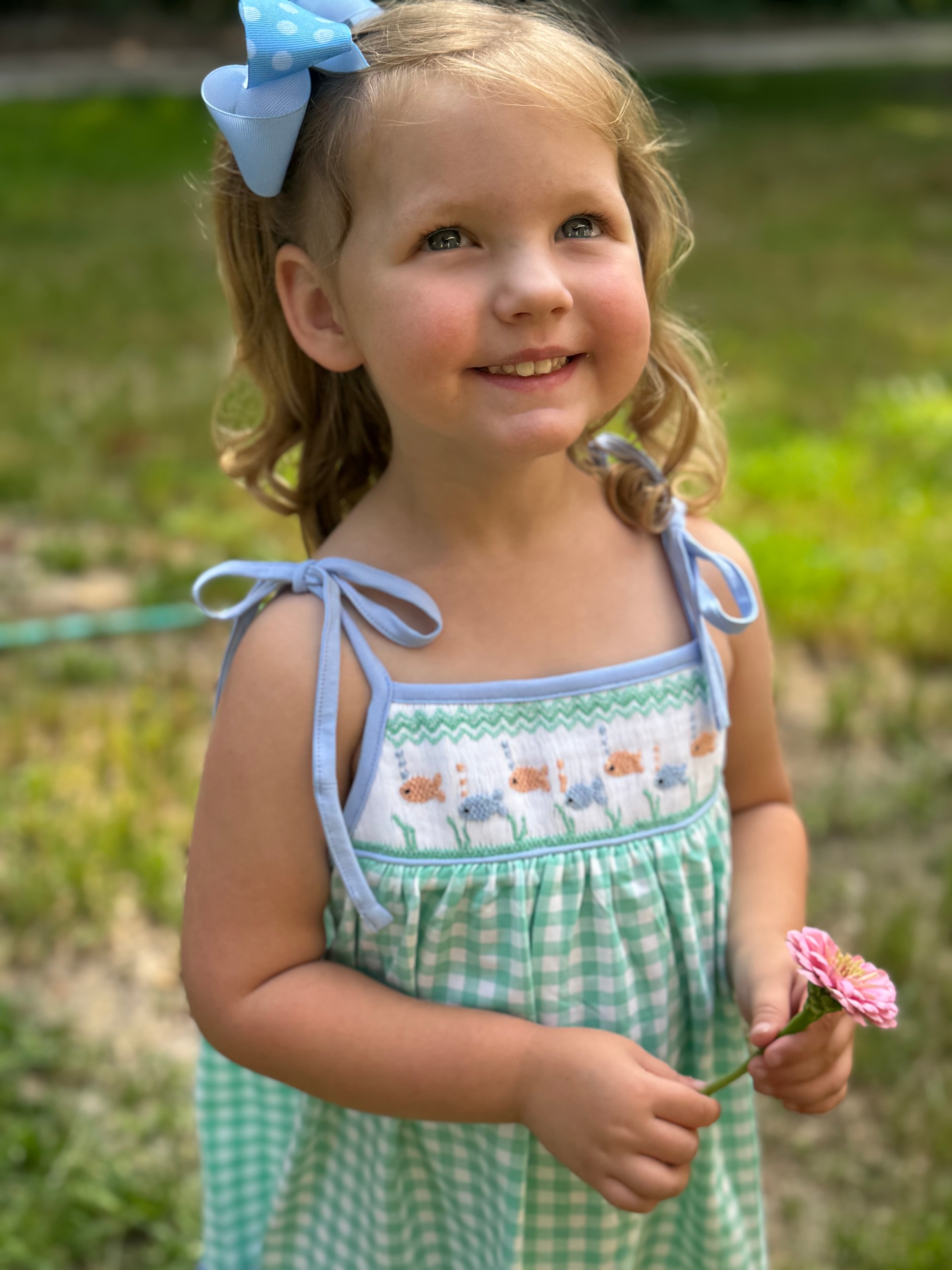 Smocked Fishies Dress