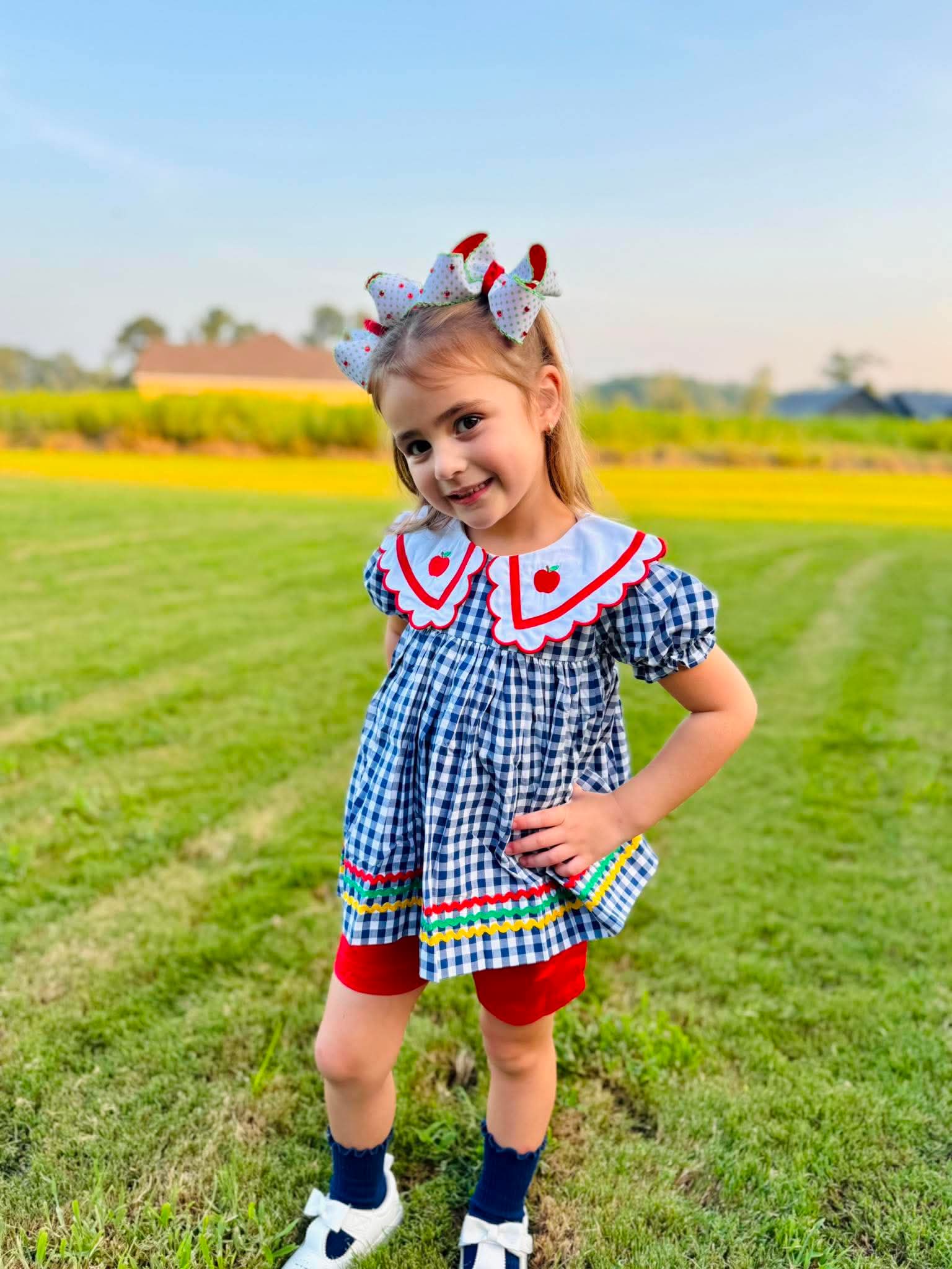 Doodle Days Girl Short Set