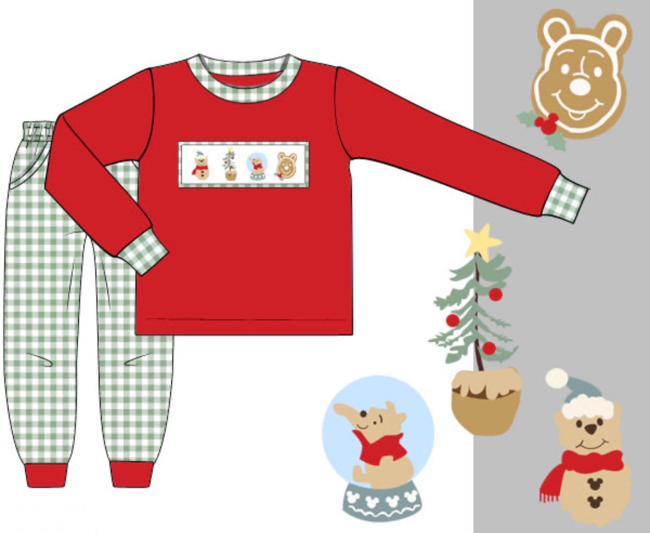 PO92 Holiday Hunny Pot Jogger Set