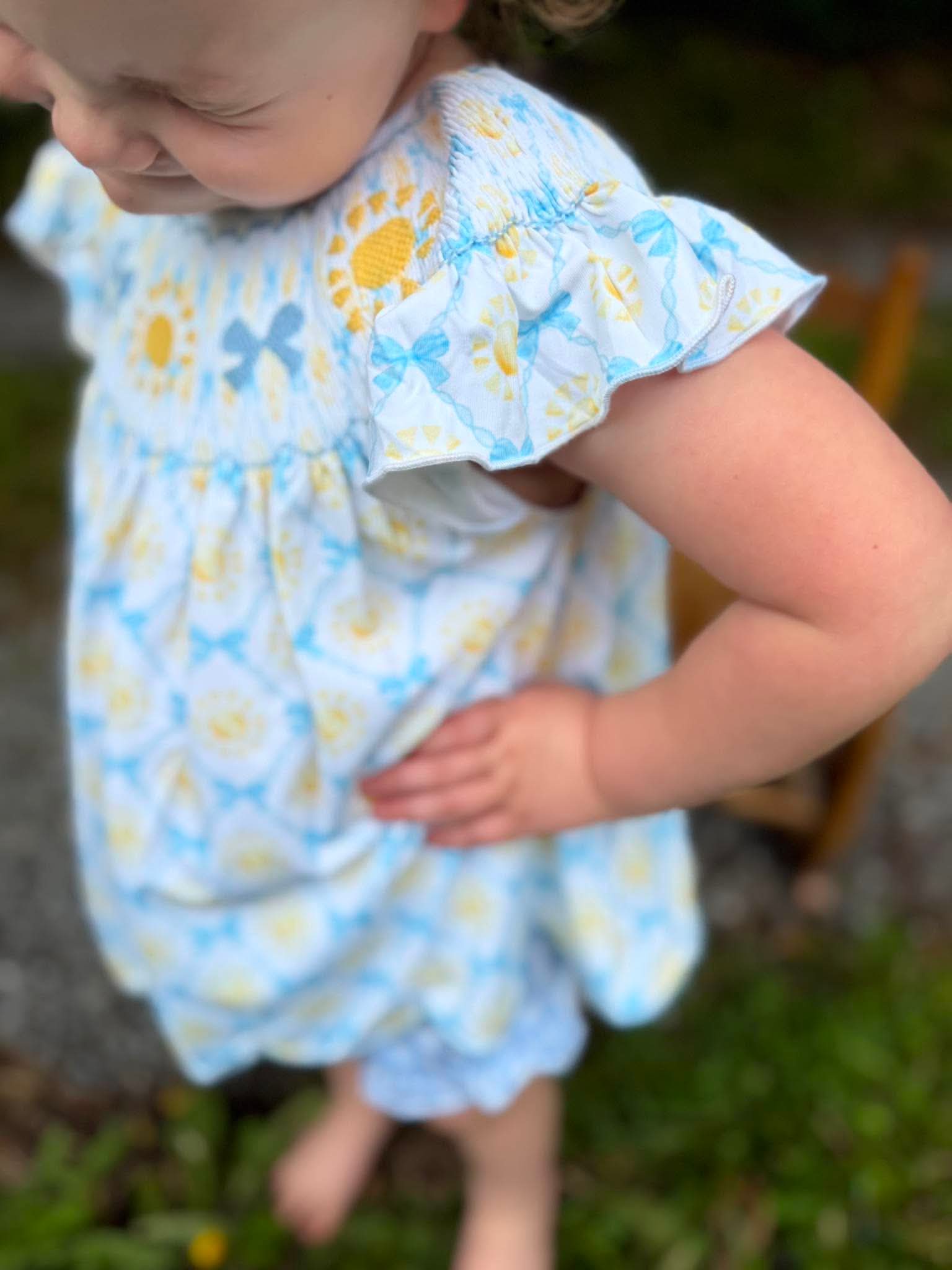 You Are My Sunshine Girl Short Set
