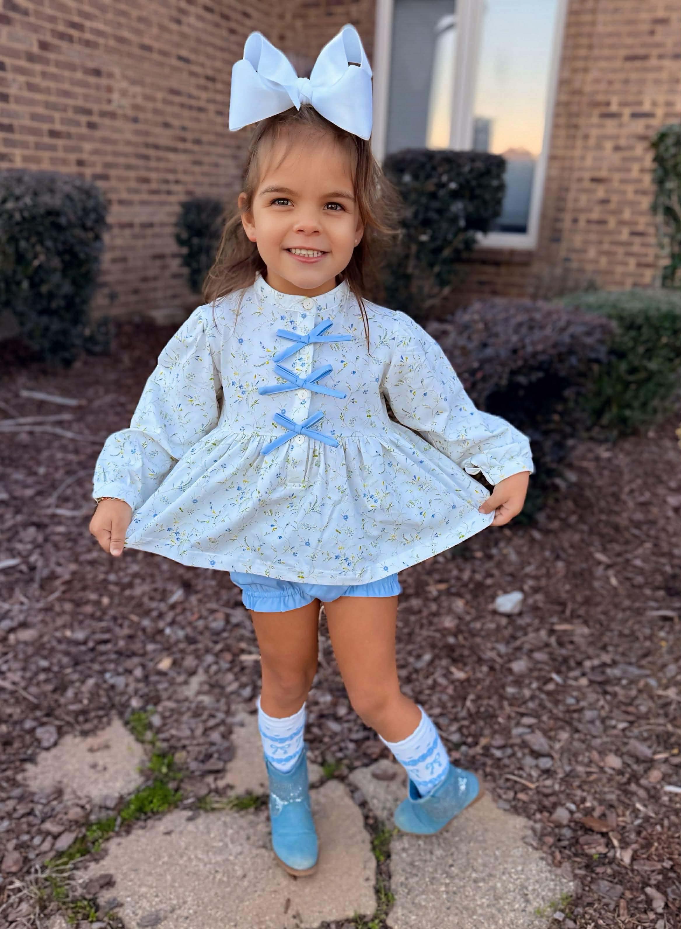 Kenzie Floral Bloomer Set