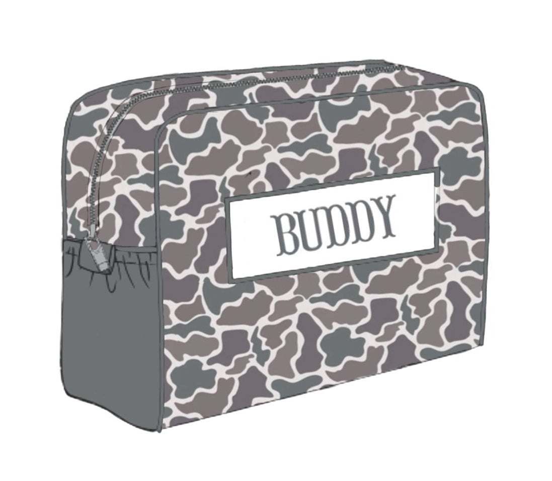 PO73 Gray Camo Luggage