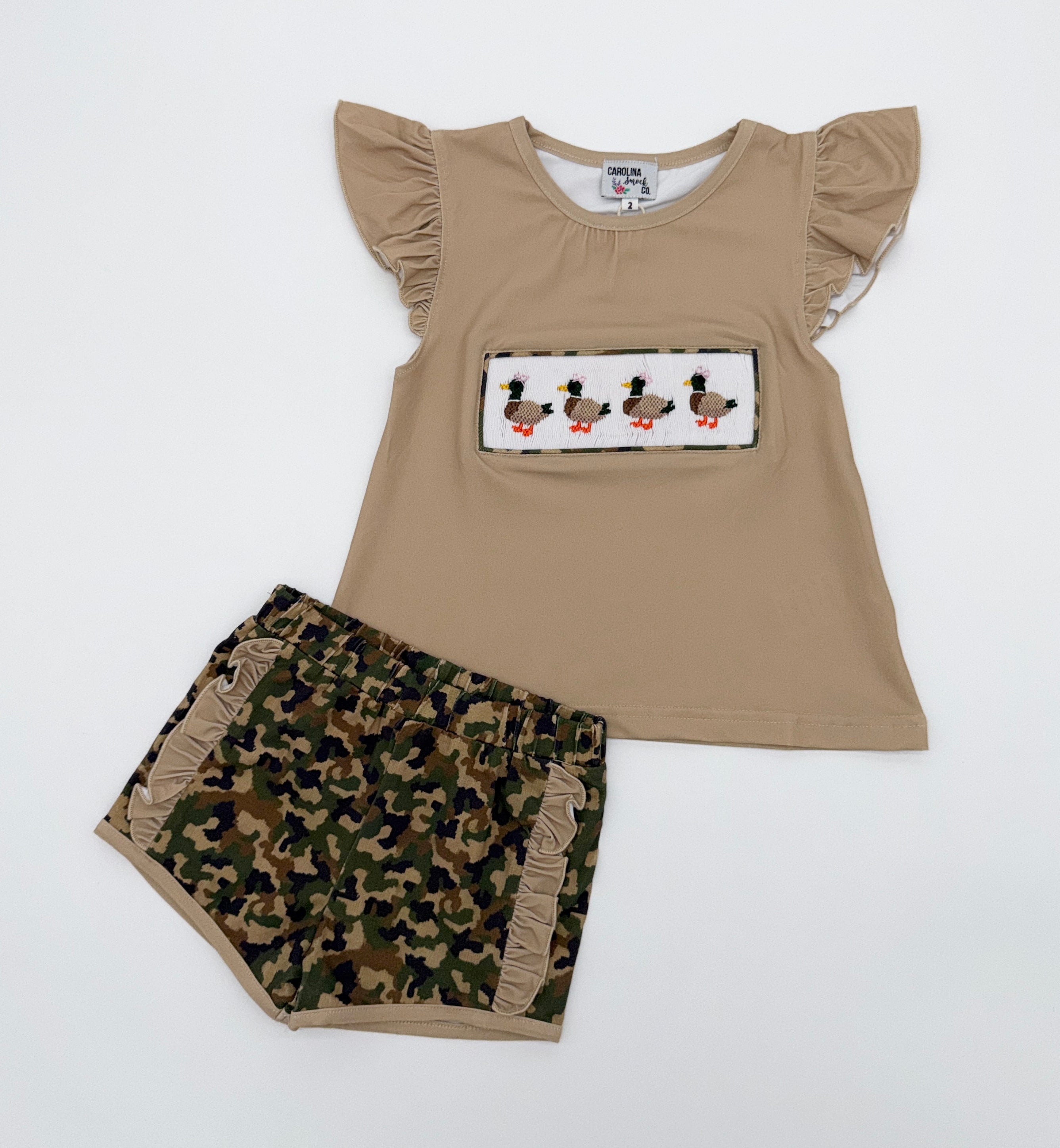 Duck Hunt Girl Short Set