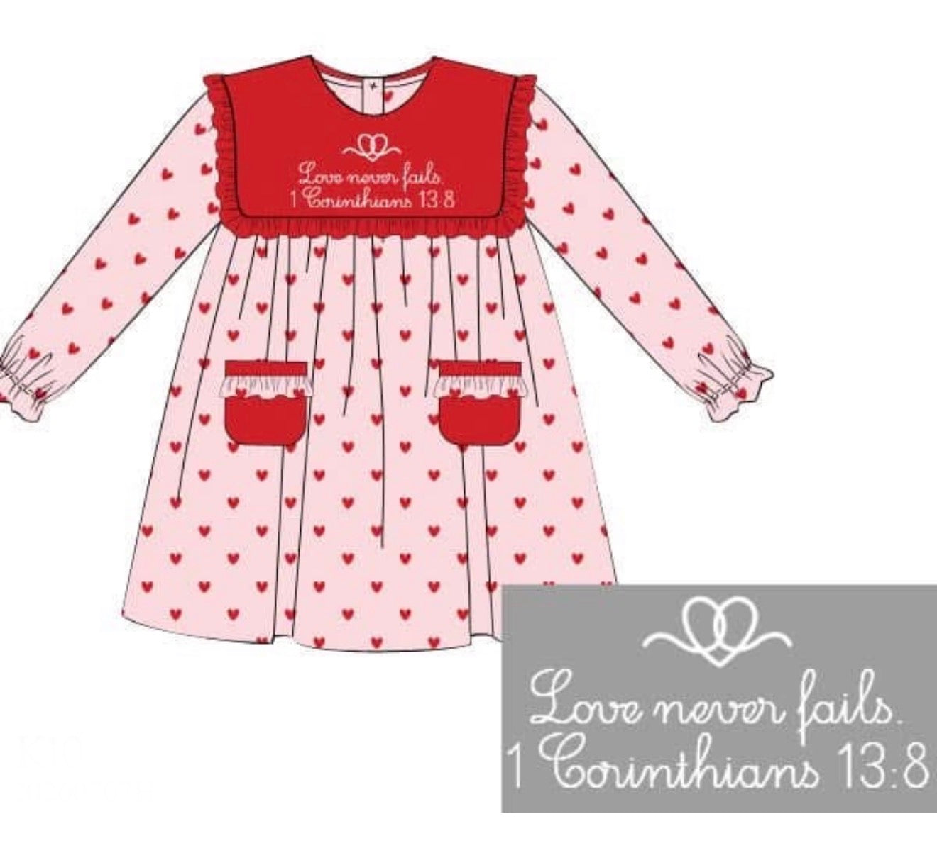 PO94 Love Never Fails Dress