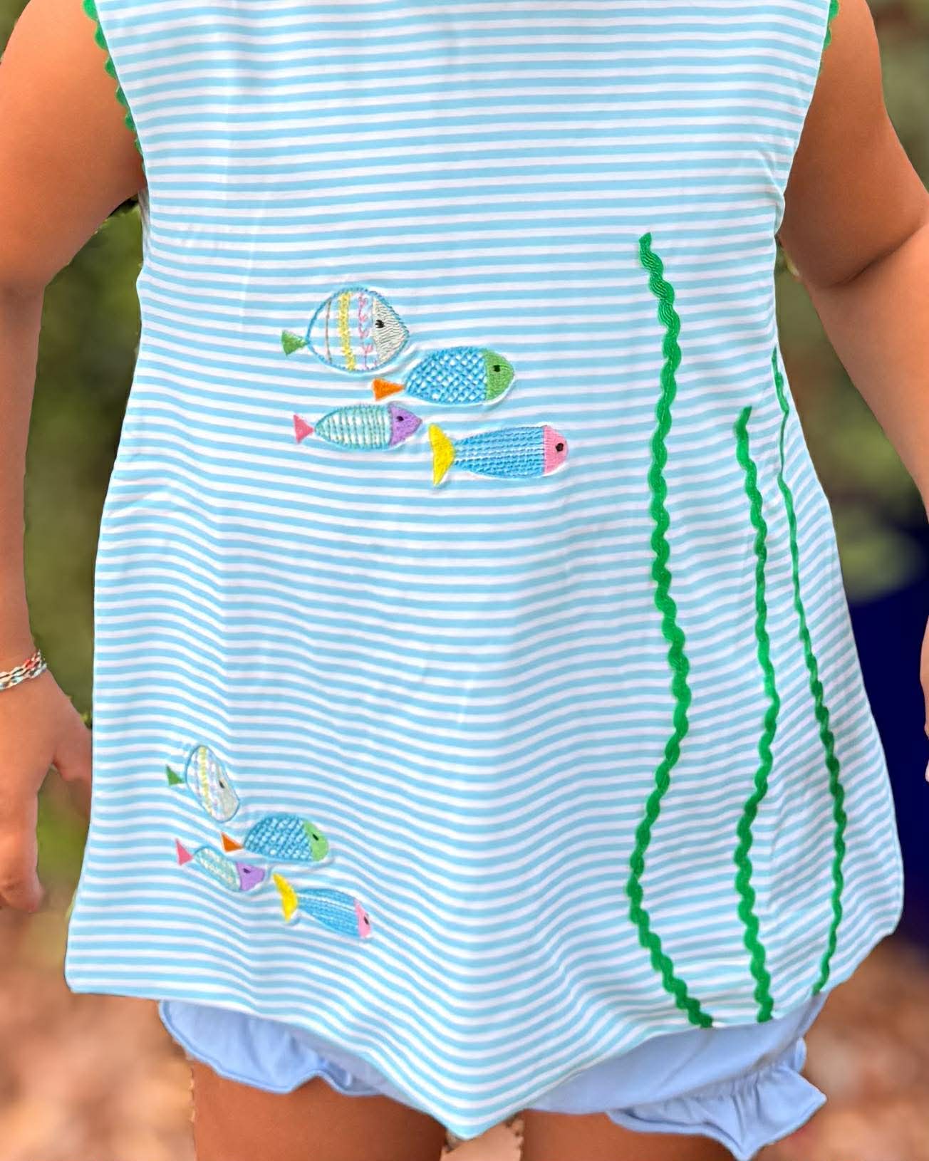 Exploring the Reef Bloomer Set (5t+ Dress Length)