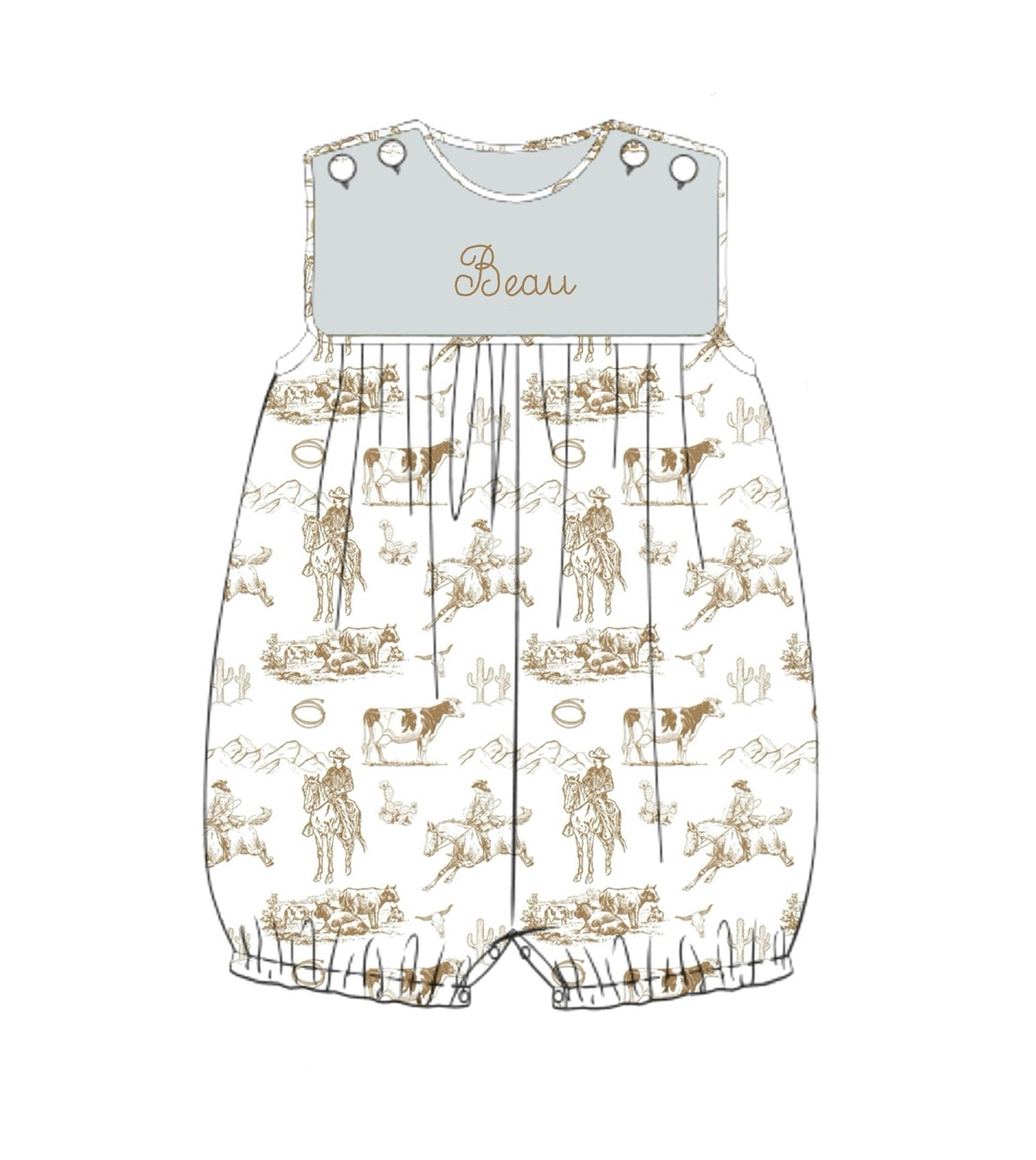 PO84 For the Boys - Rodeo Bubble