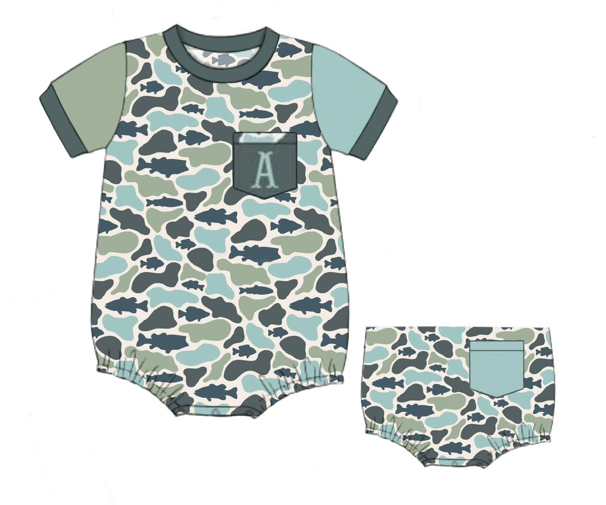 PO95 For the Boys - Fishy Camo Bubble