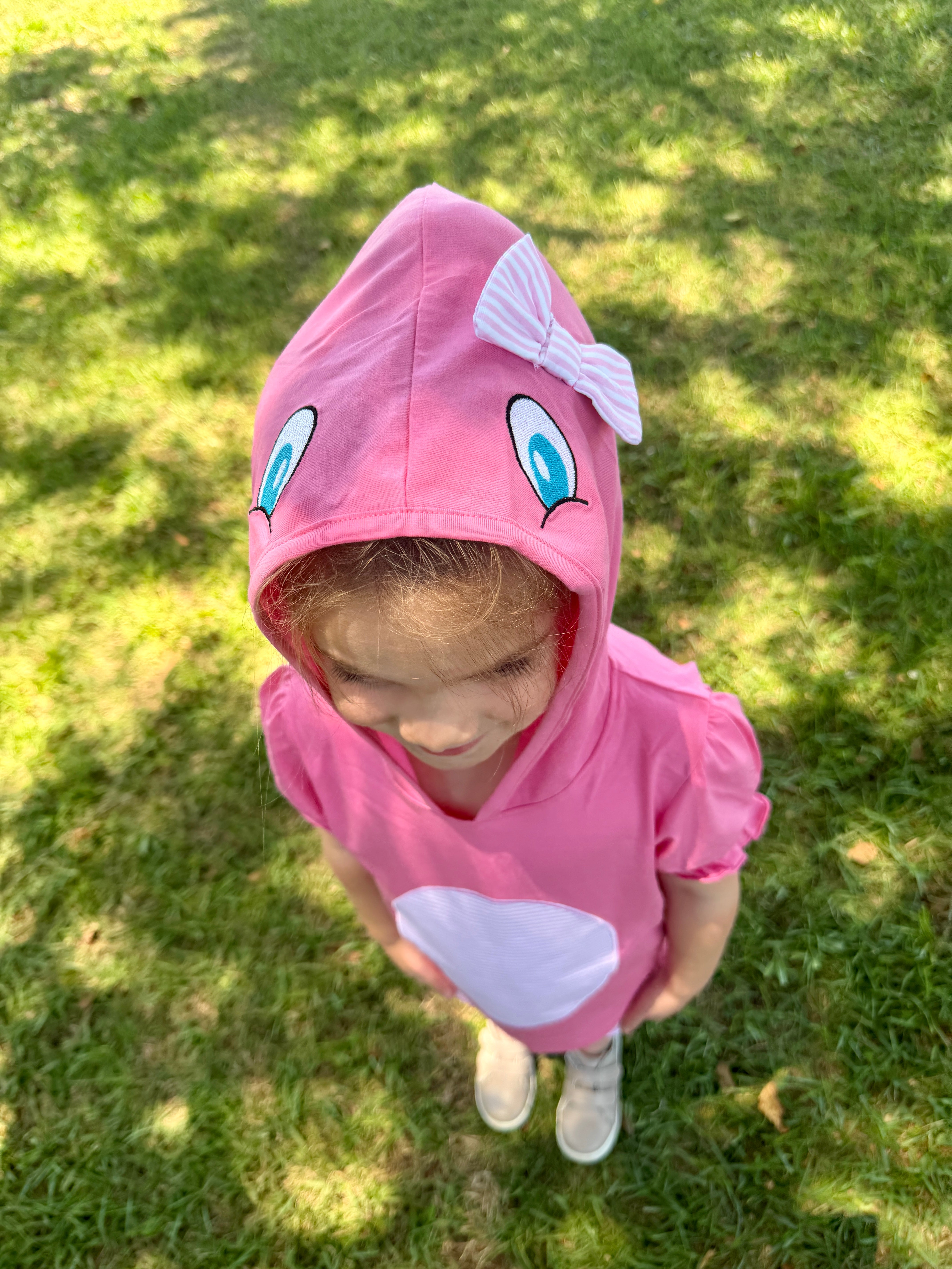 Girl Shark Summer Hoodie Set