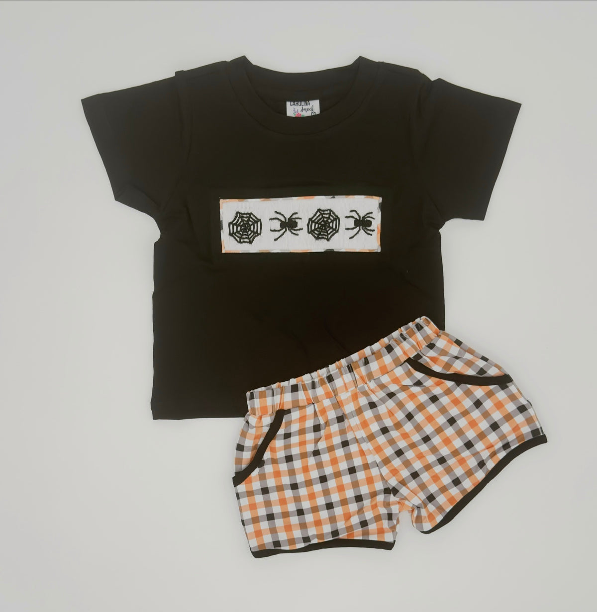 Spooky Spiders Short Set