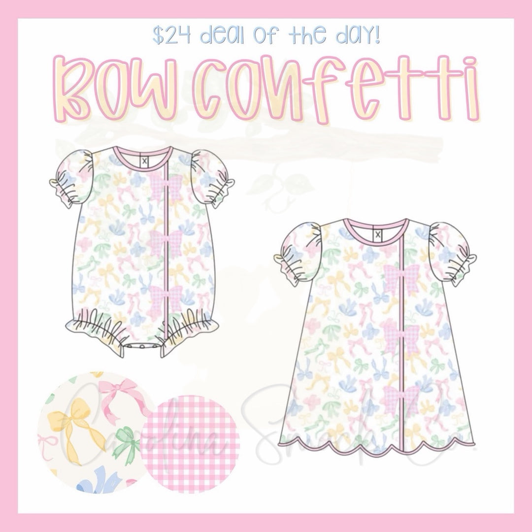 PO96.5 Bow Confetti