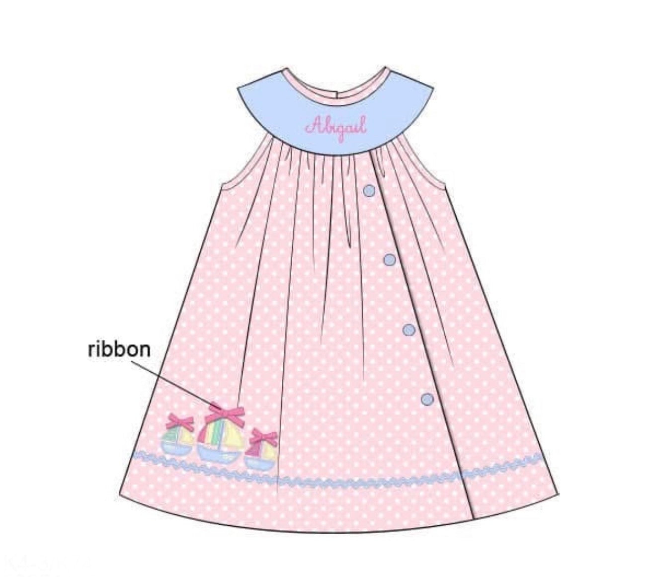PO86 Set Sail Dress