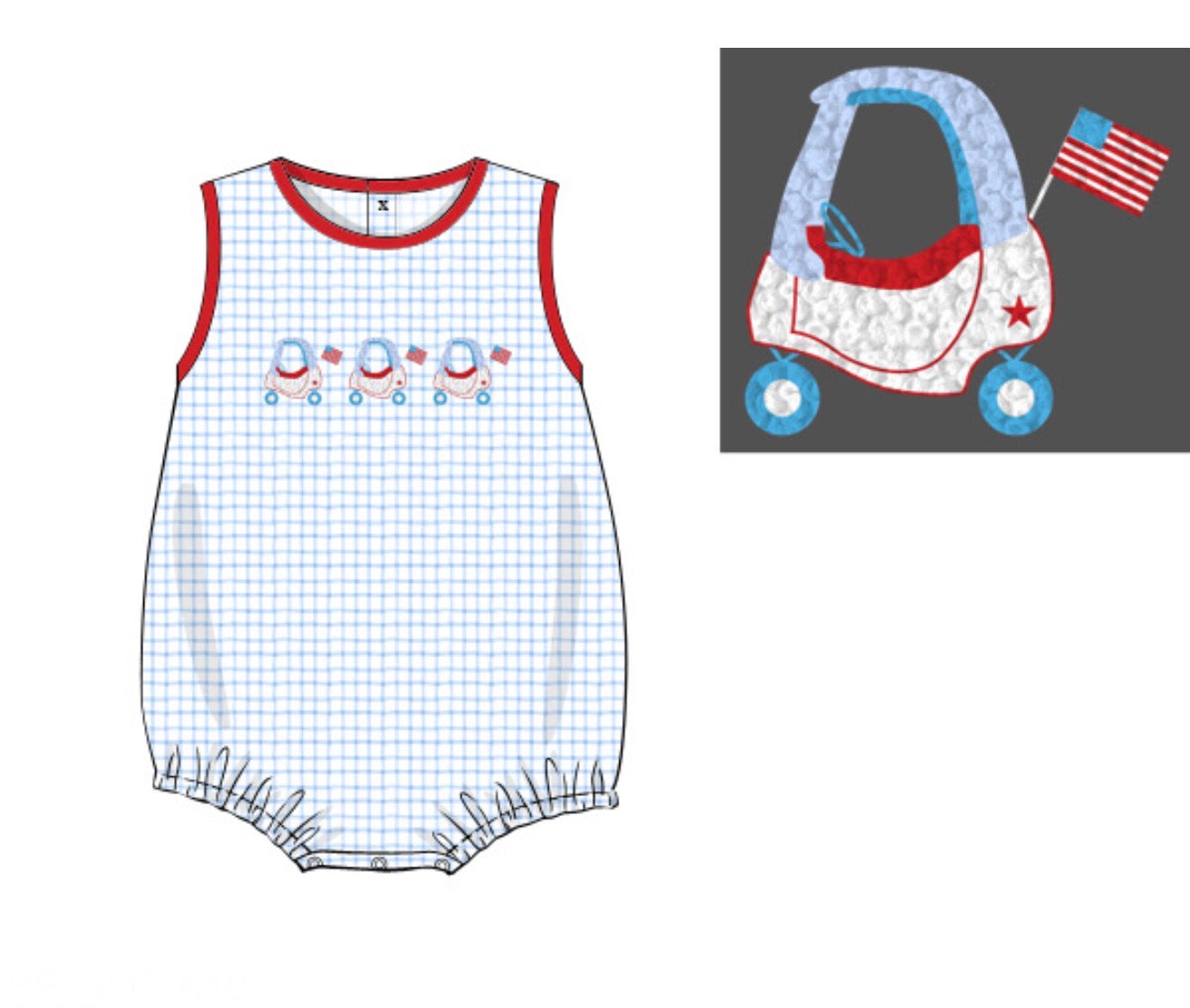 PO86 Patriotic Knits Bubble