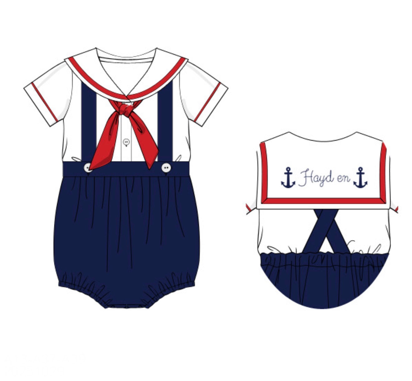 PO85 Personalized Set Sail Bubble Set