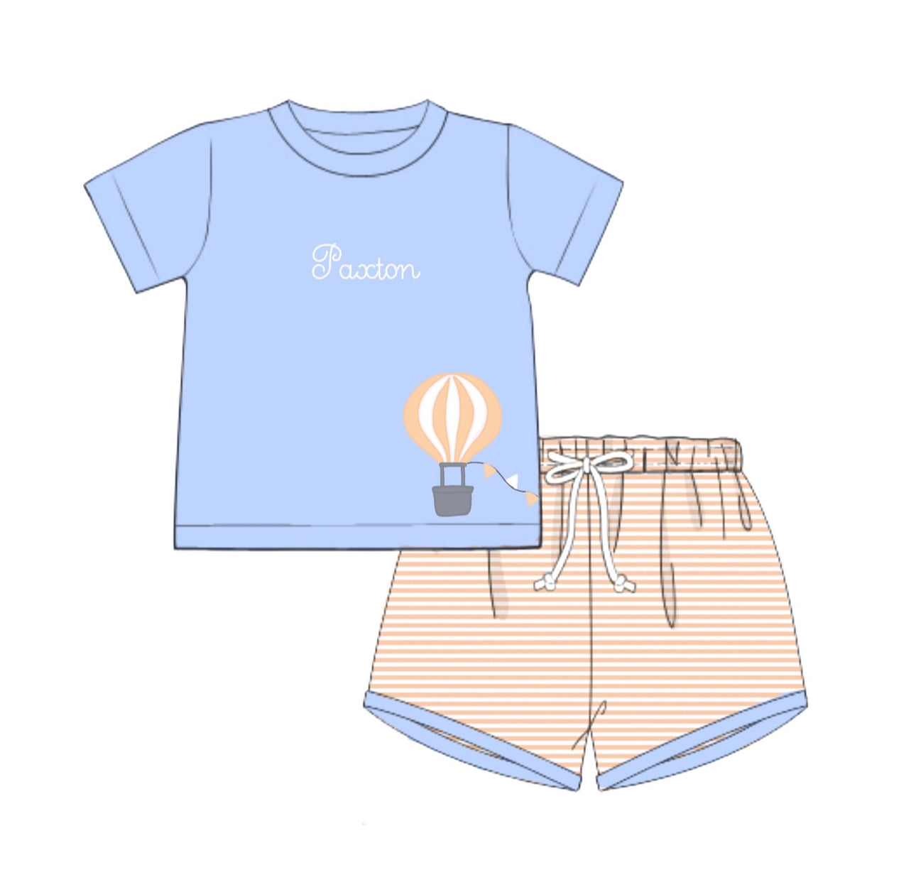 PO83 Flowers & Flights Short Set