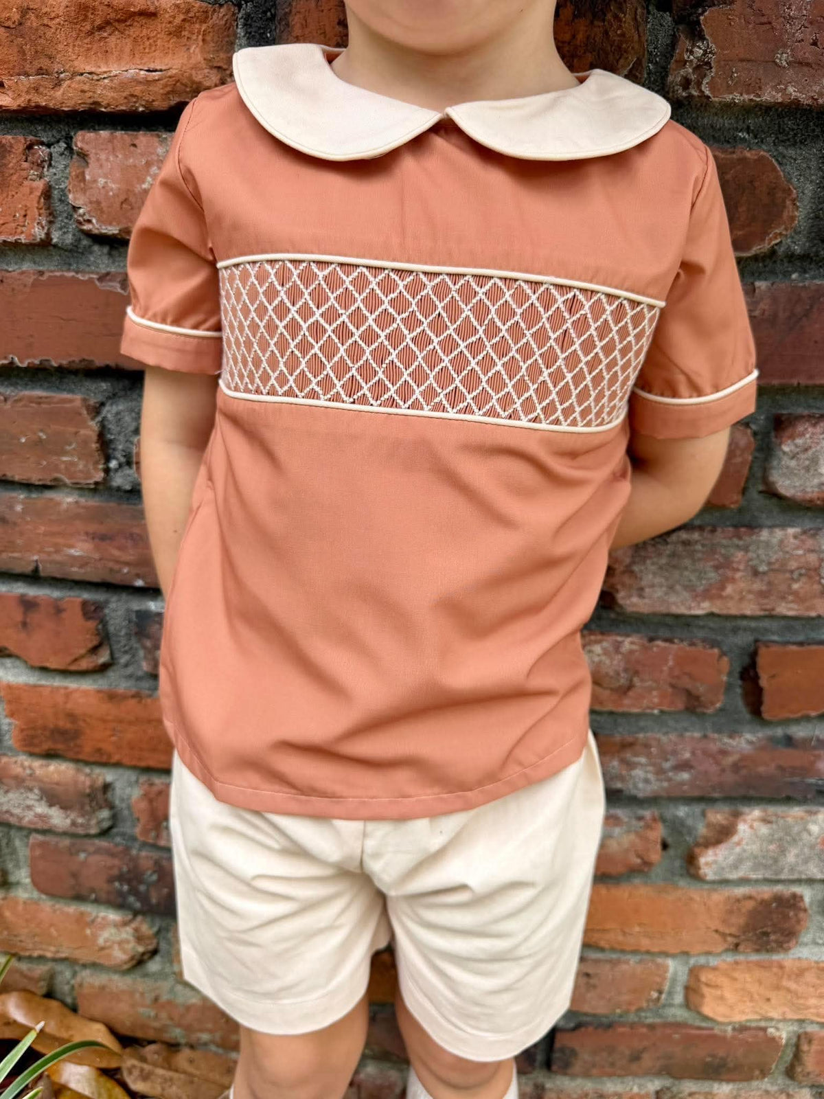 Fall Heirlooms Smocked Short Set