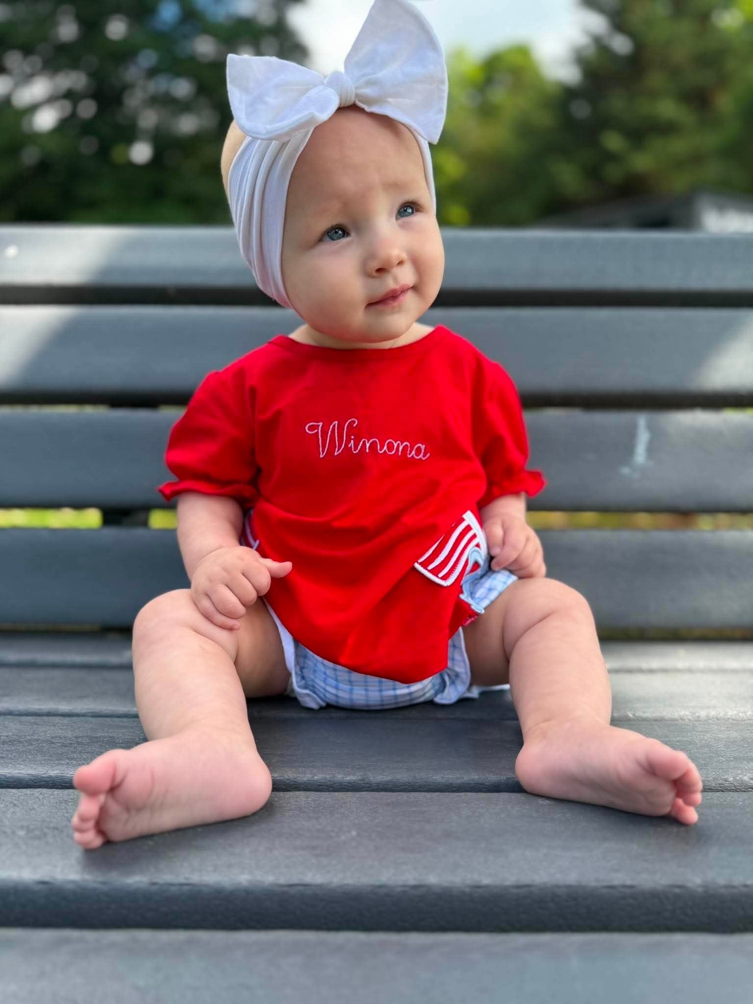 Patriotic Knits Bloomer Set (no wording)