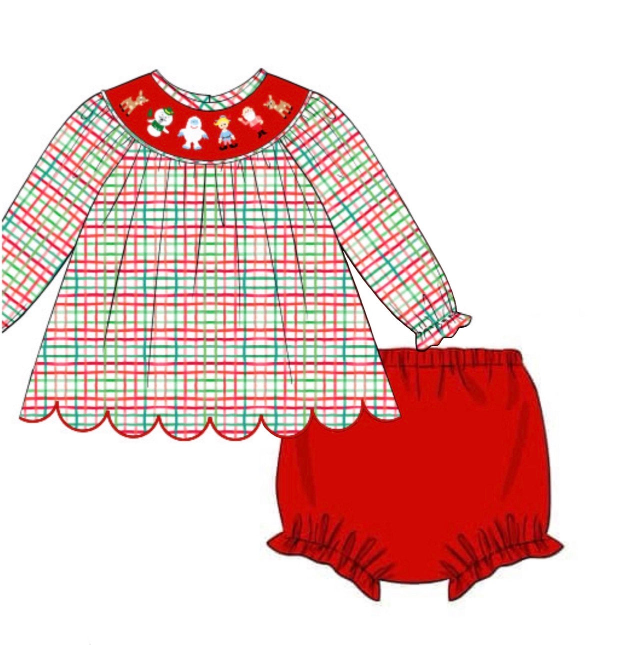 PO92 Classic Rudolph Bloomer Set