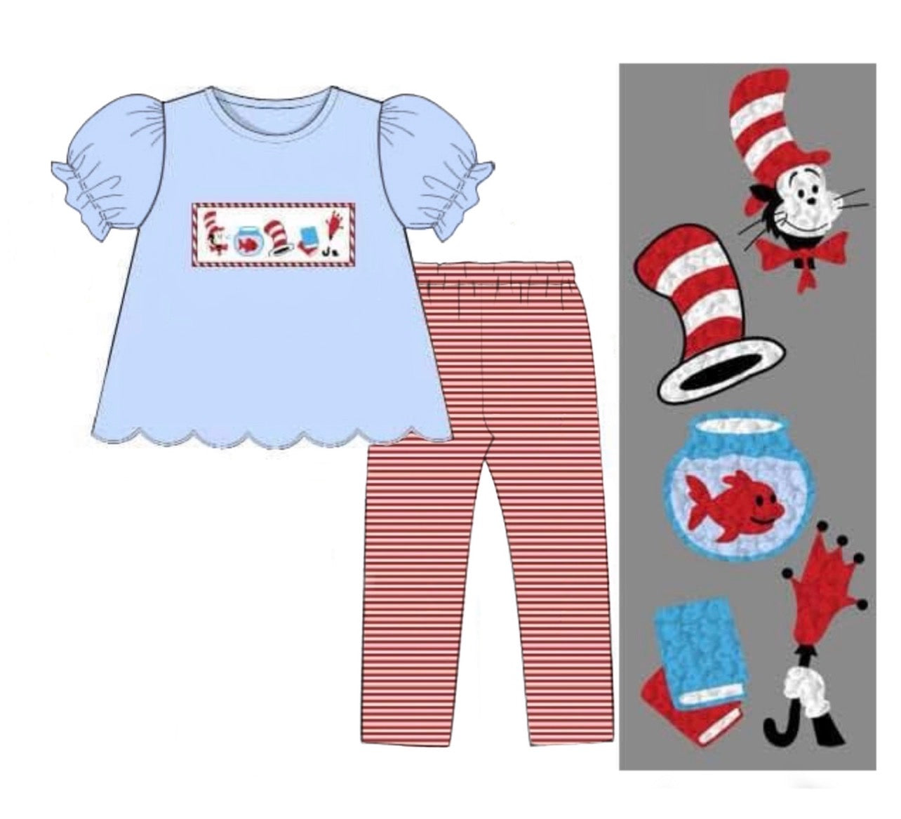 PO94 The Cat Legging Set