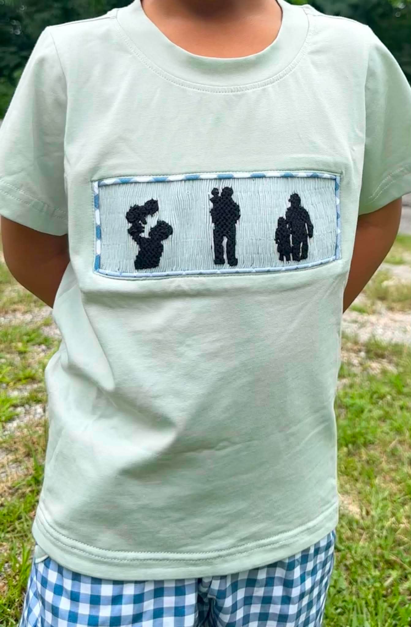 Daddy Silhouettes Boy Set