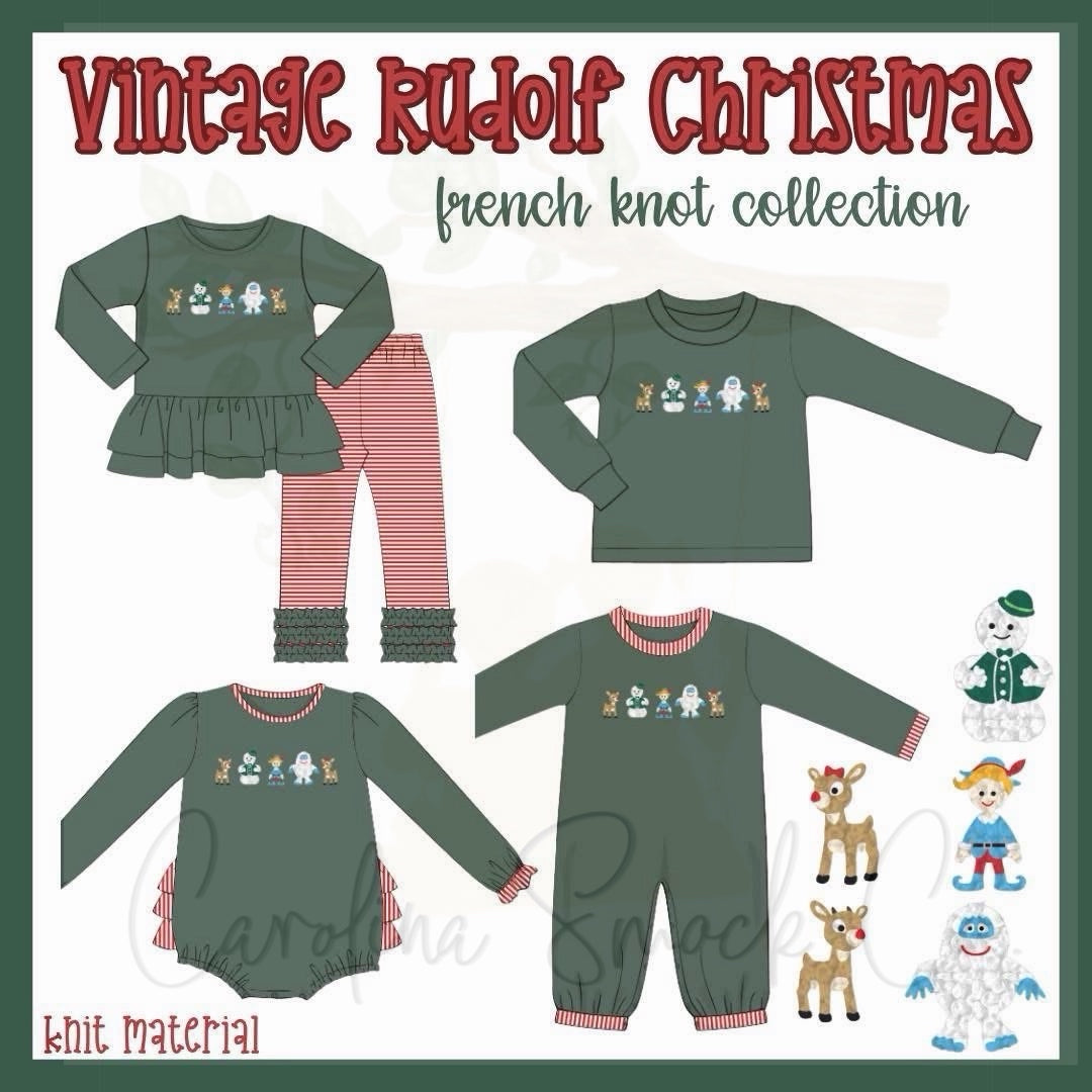 PO92.5 Vintage Rudolph Christmas