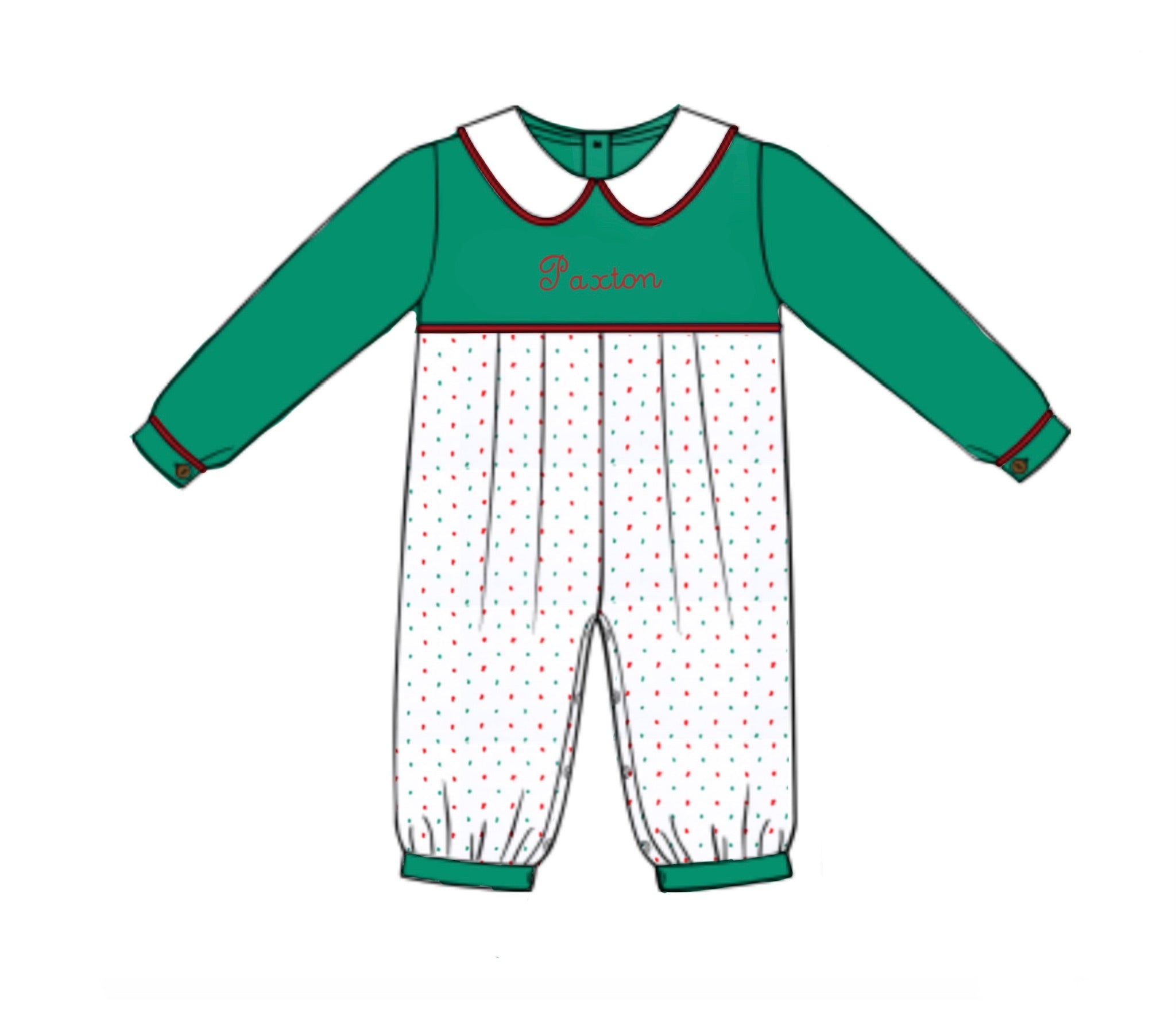 PO92 Christmas Keepsakes Romper